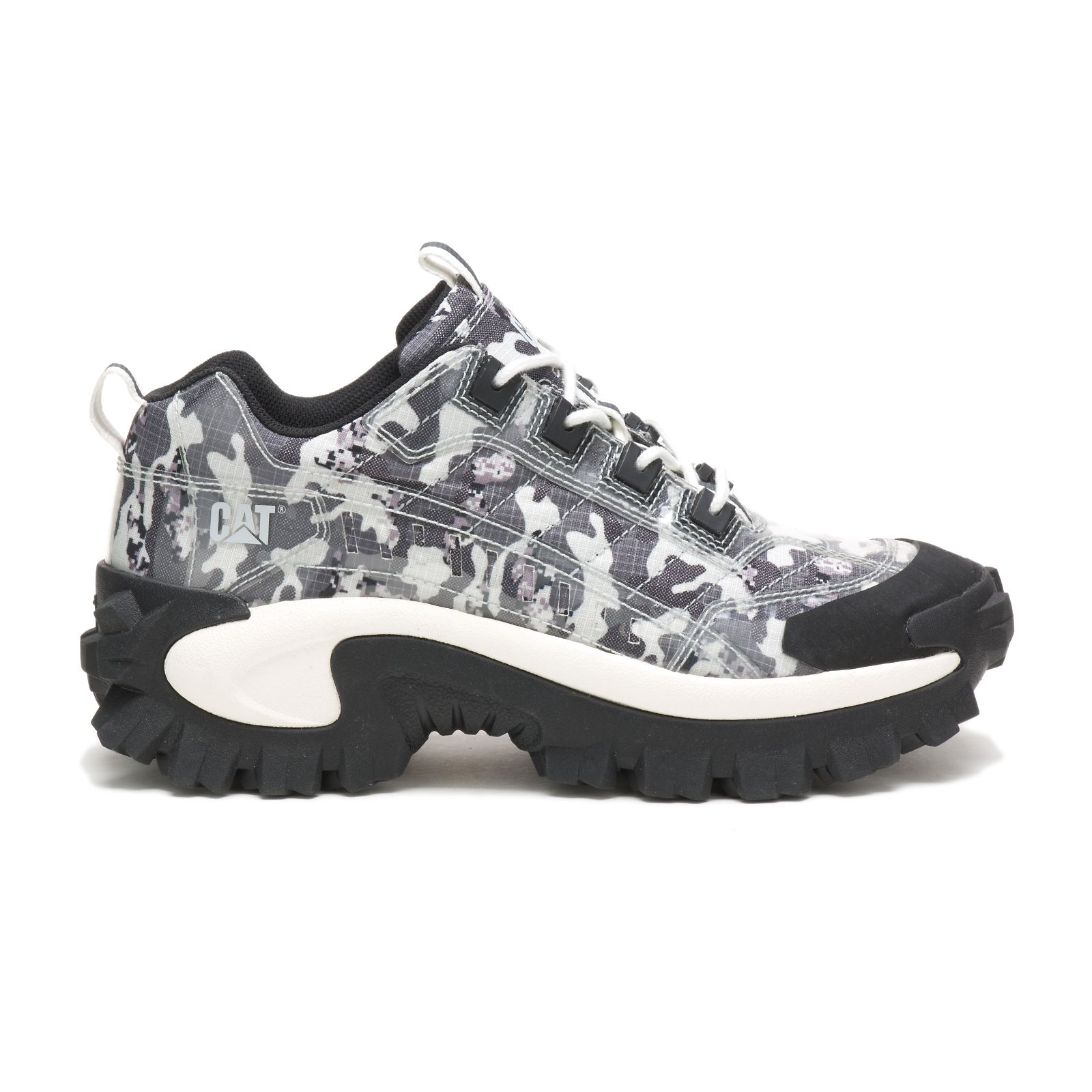 Black Camo Women's Caterpillar Intruder Casual Shoes | 065432YZT
