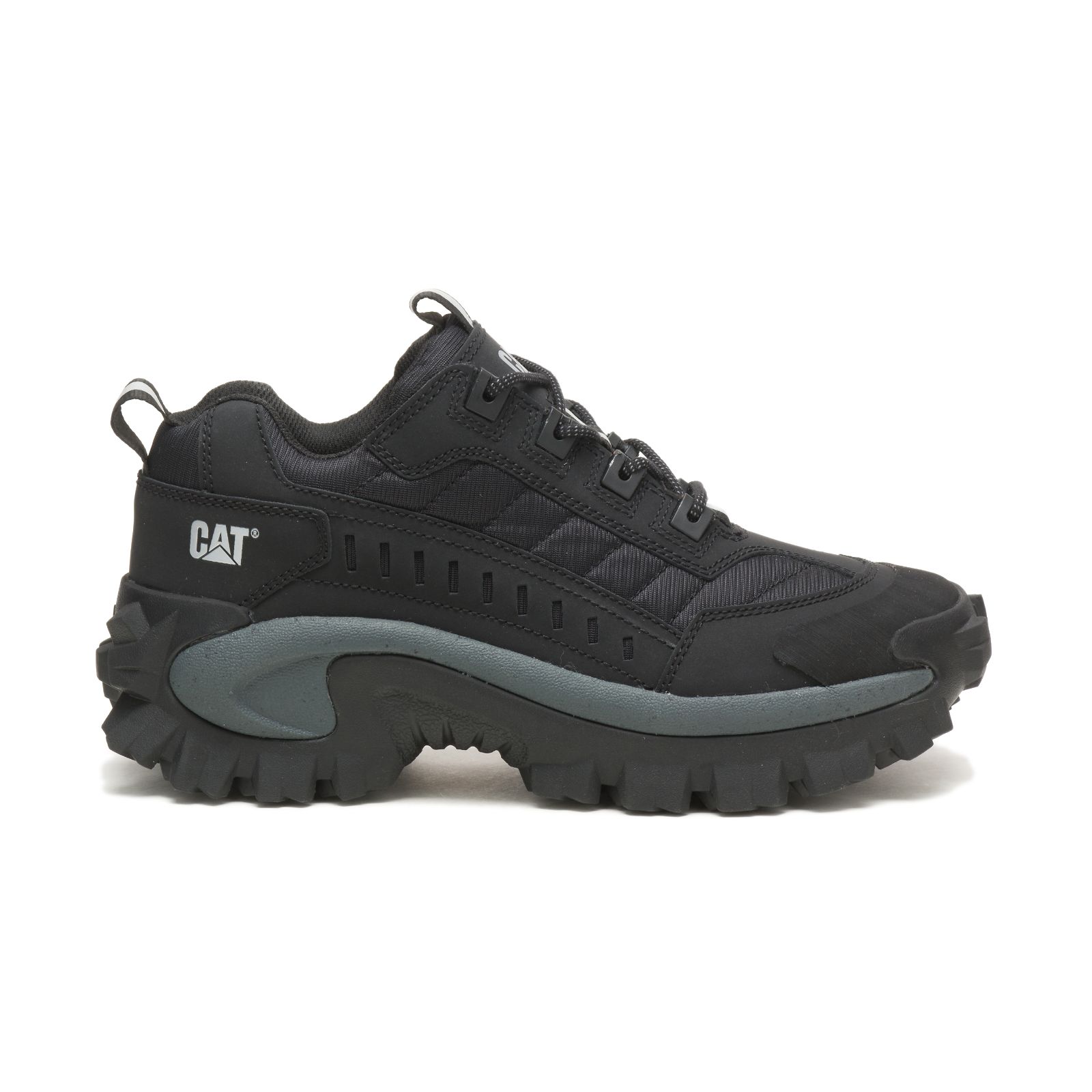 Black/Dark Grey Women's Caterpillar Intruder Casual Shoes | 908734SXQ