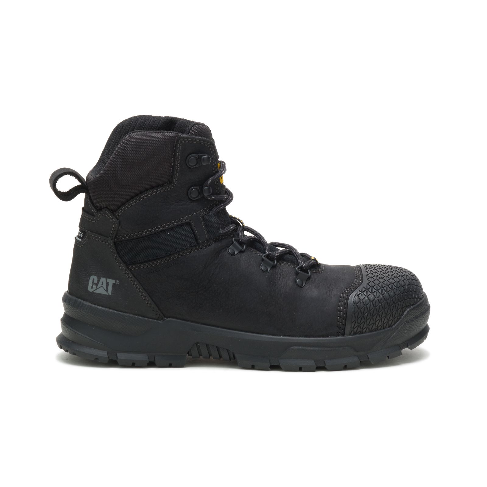 Black Men's Caterpillar Accomplice X Waterproof Steel Toe Steel Toe Boots | 712830LIX