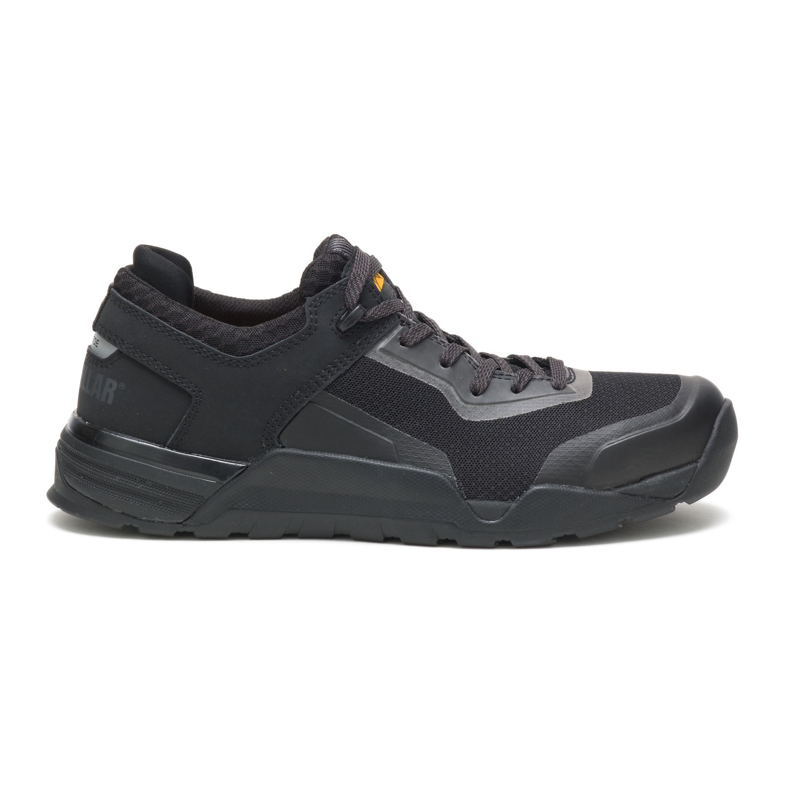 Black Men's Caterpillar Bolt Alloy Toe Sneakers | 317962OLR