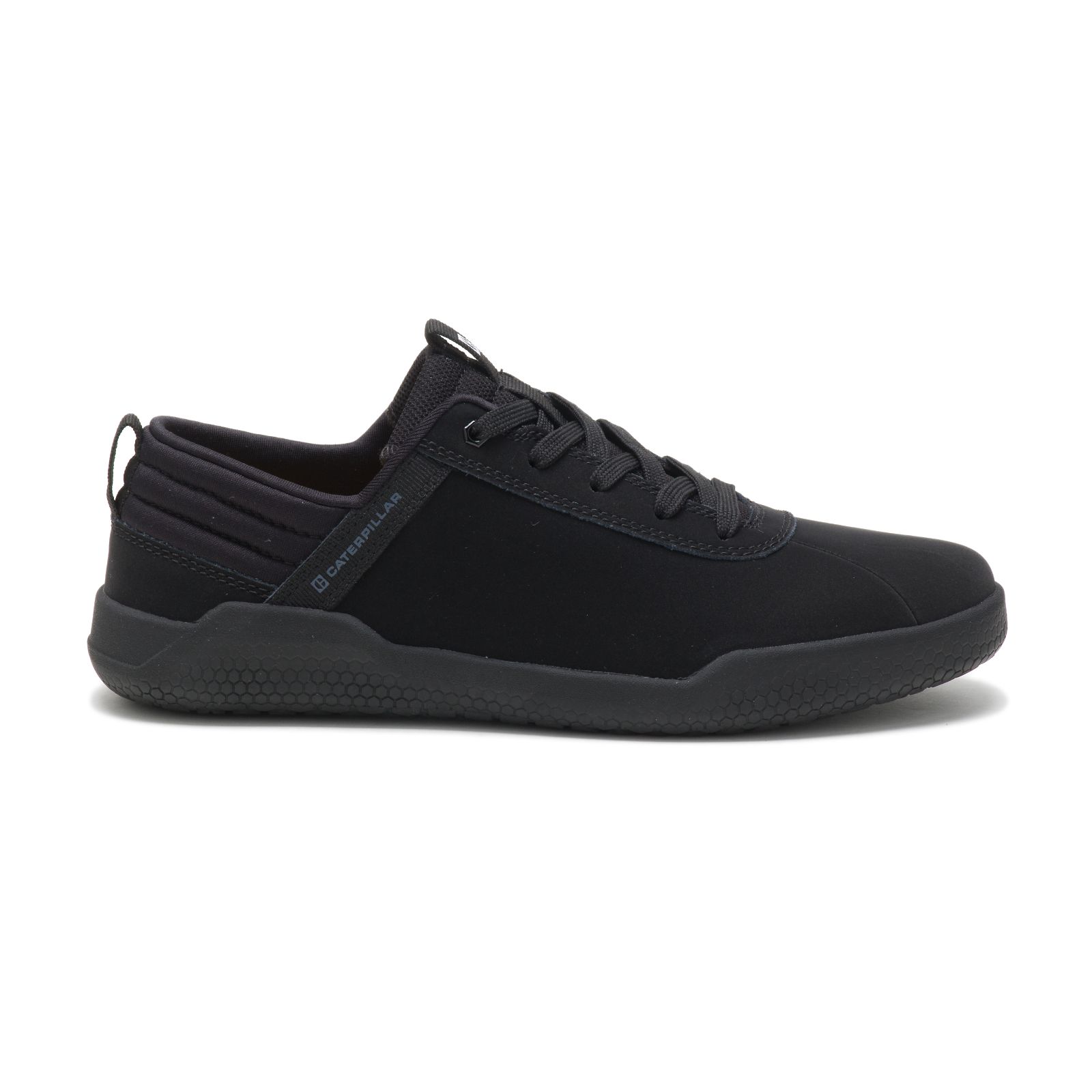 Black Men's Caterpillar Code Hex Sneakers | 321540BMO