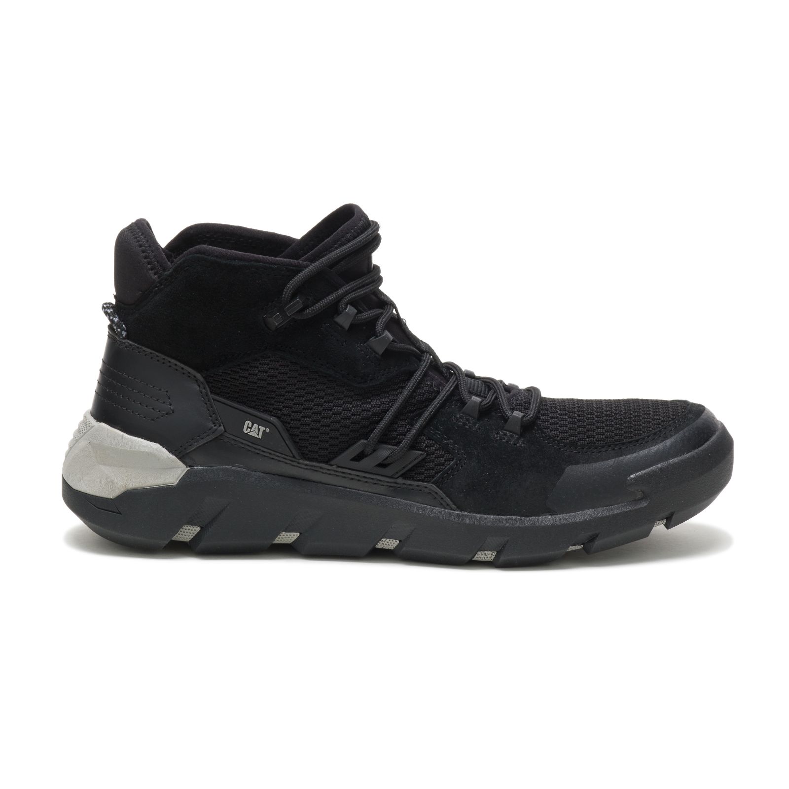 Black Men's Caterpillar Crail Mid Sneakers | 158790BVN