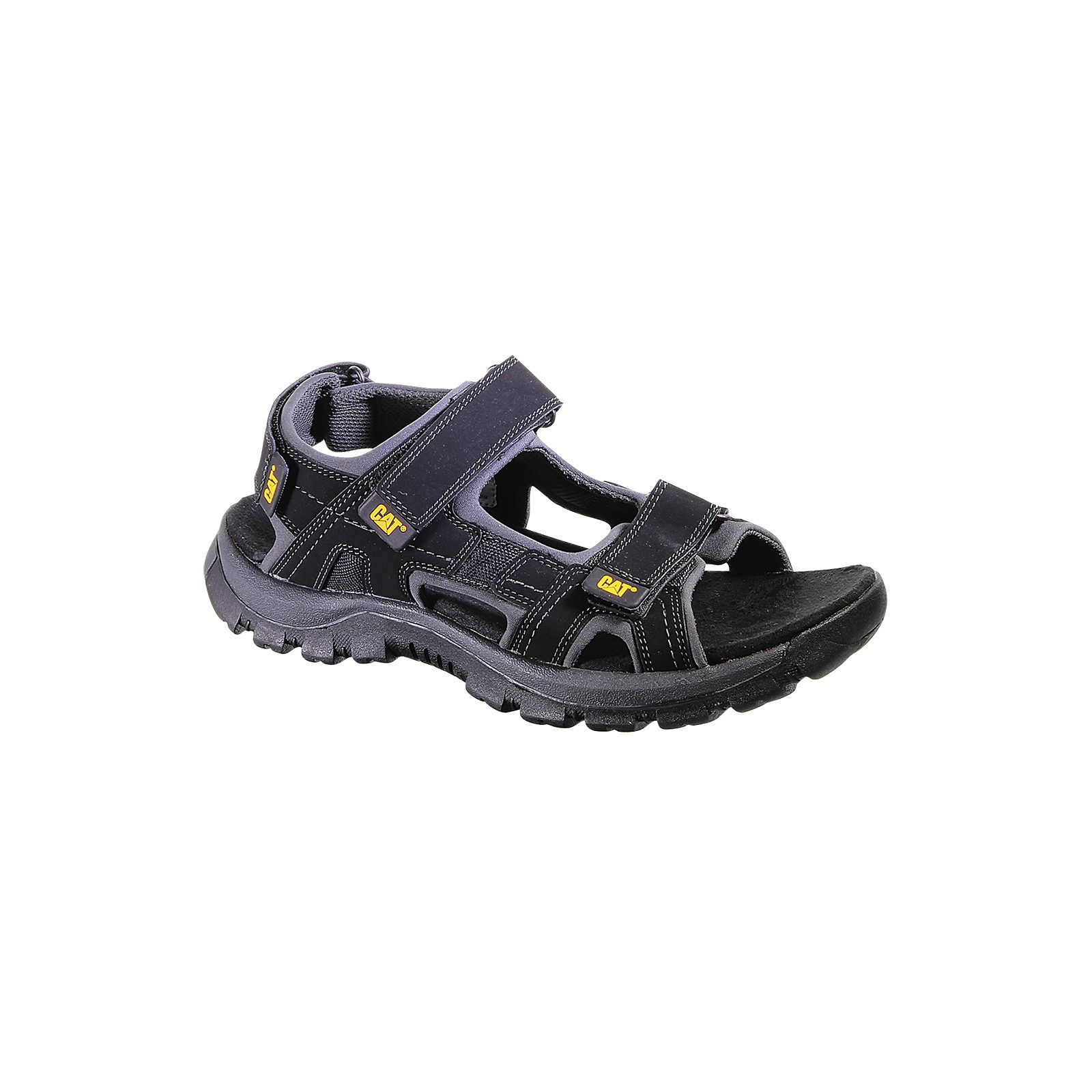 Black Men's Caterpillar Giles Casual Sandals | 926385QME