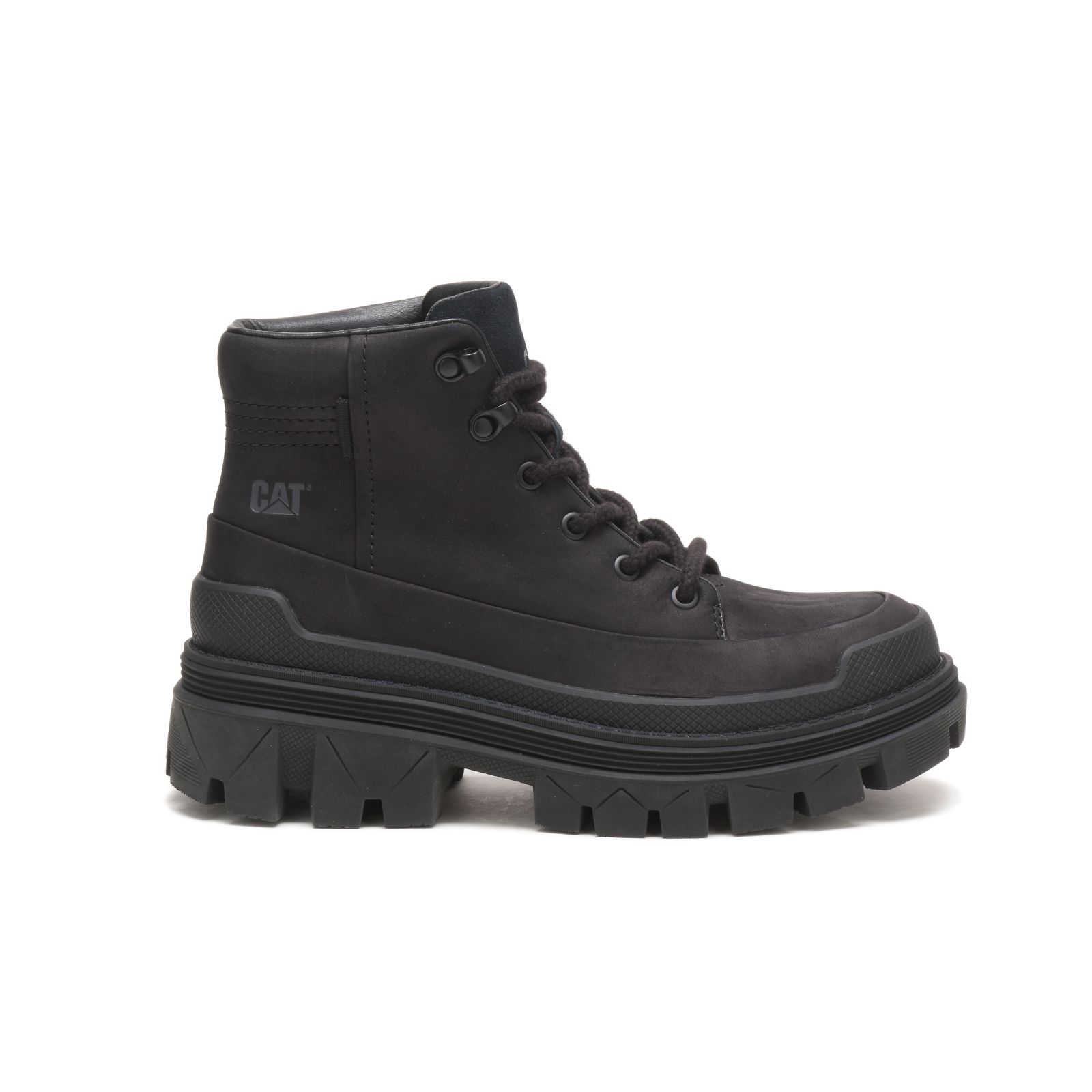 Black Men's Caterpillar Hardware Casual Boots | 793542BHT