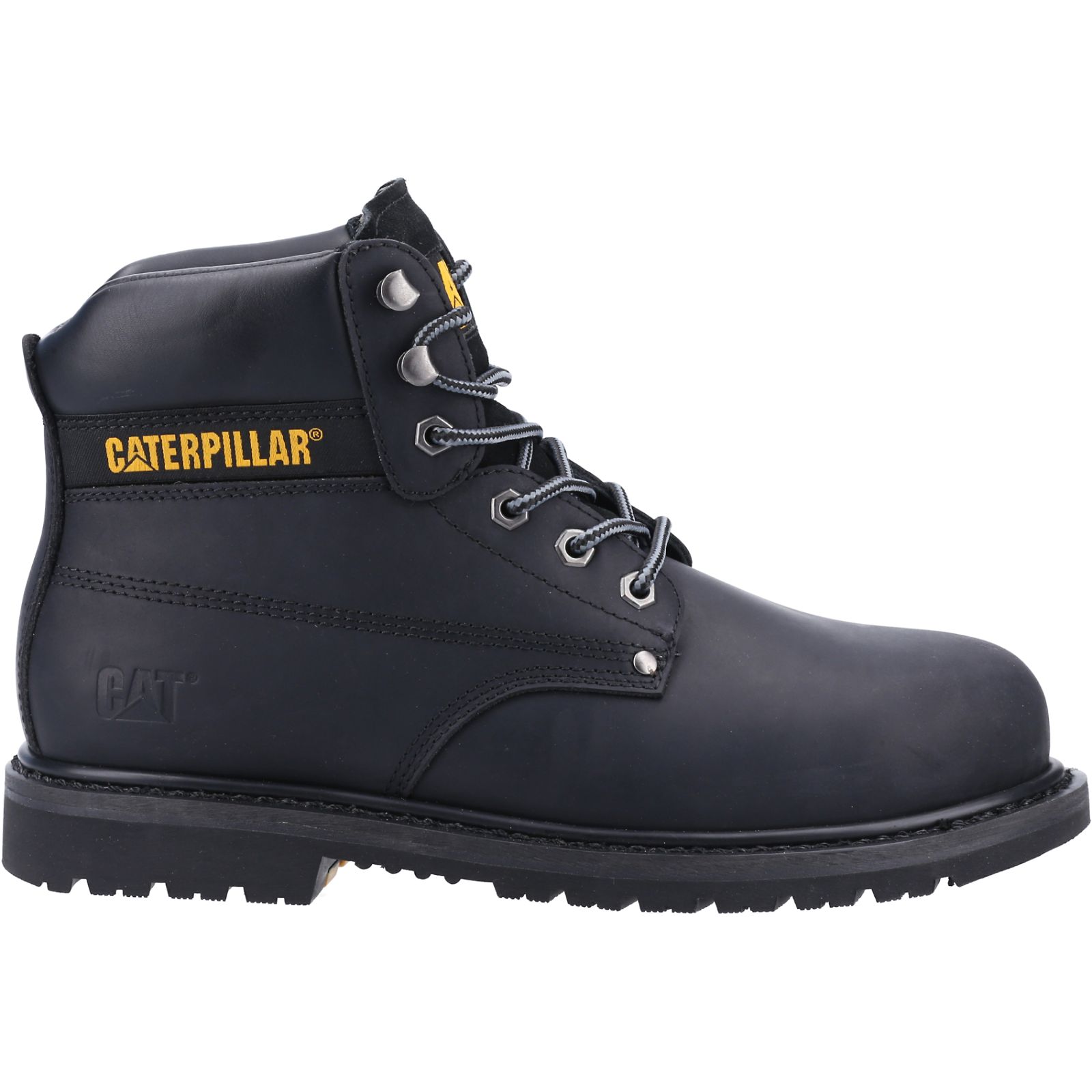 Black Men's Caterpillar Powerplant St Hro Sra Work Boots | 692487VRT