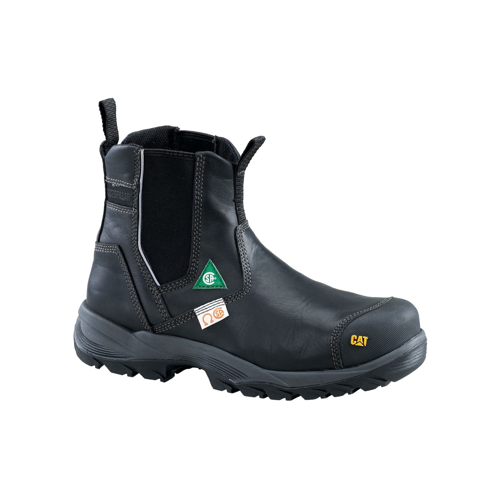 Black Men's Caterpillar Propane Csa Work Boots | 843961GYU