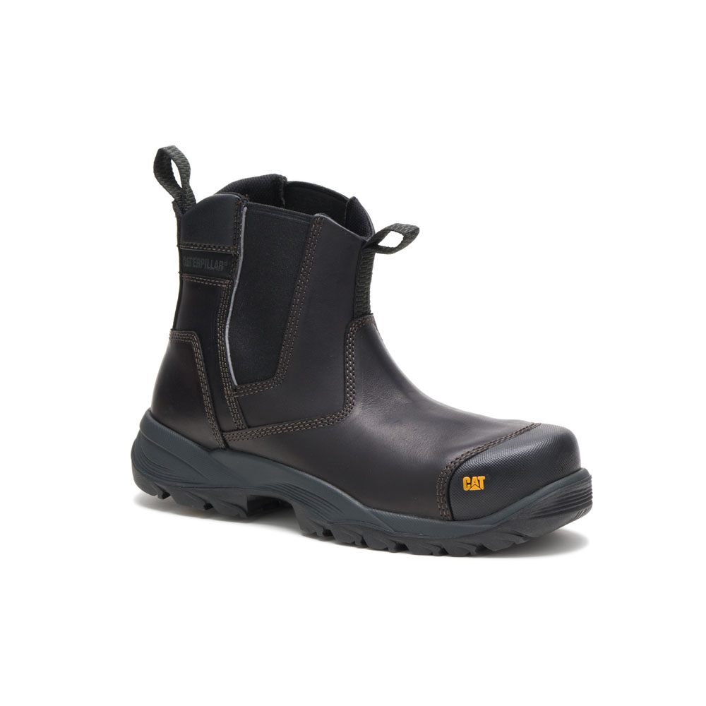 Black Men's Caterpillar Propane St Safety Boots | 891570DKY