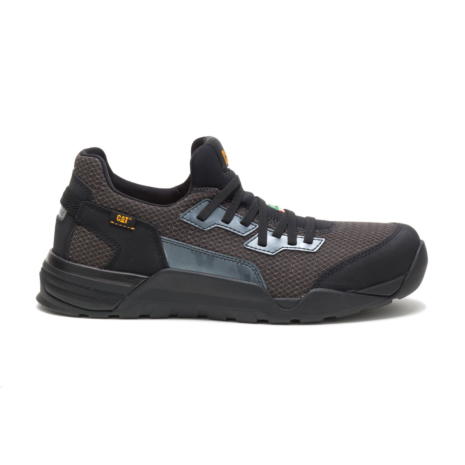 Black Men's Caterpillar Sprint Textile Alloy Toe Csa Work Shoes | 748921VZN