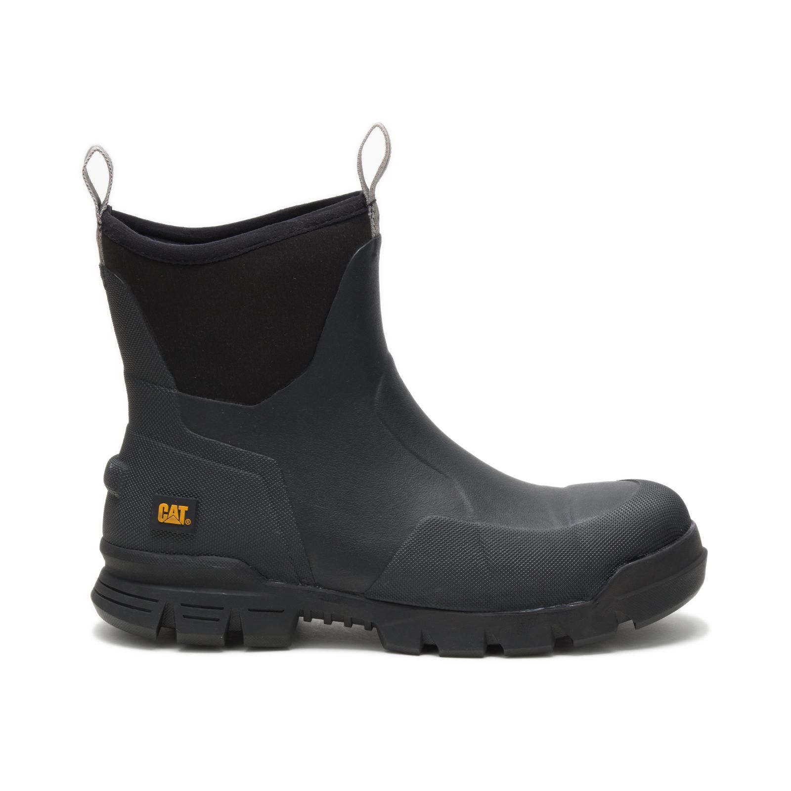 Black Men's Caterpillar Stormers 6" Steel Toe Steel Toe Boots | 419562USW
