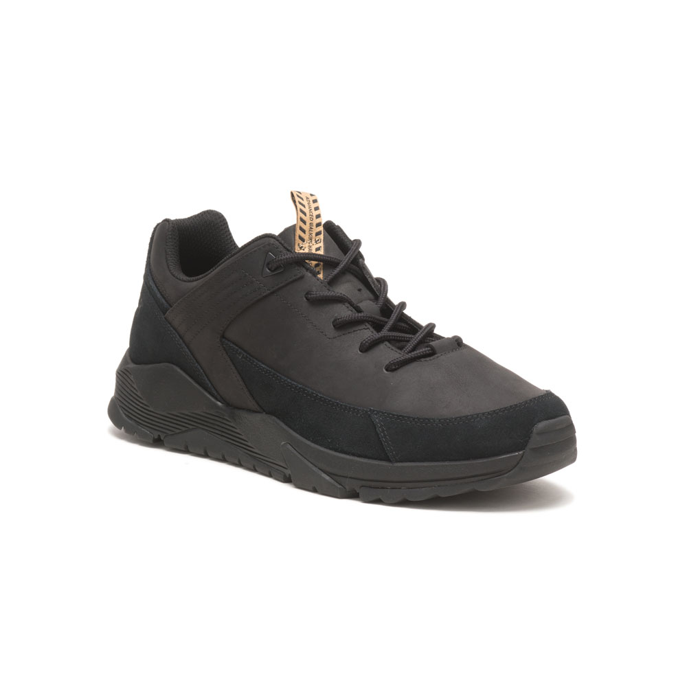 Black Men's Caterpillar Transmit Sneakers | 879103LNH