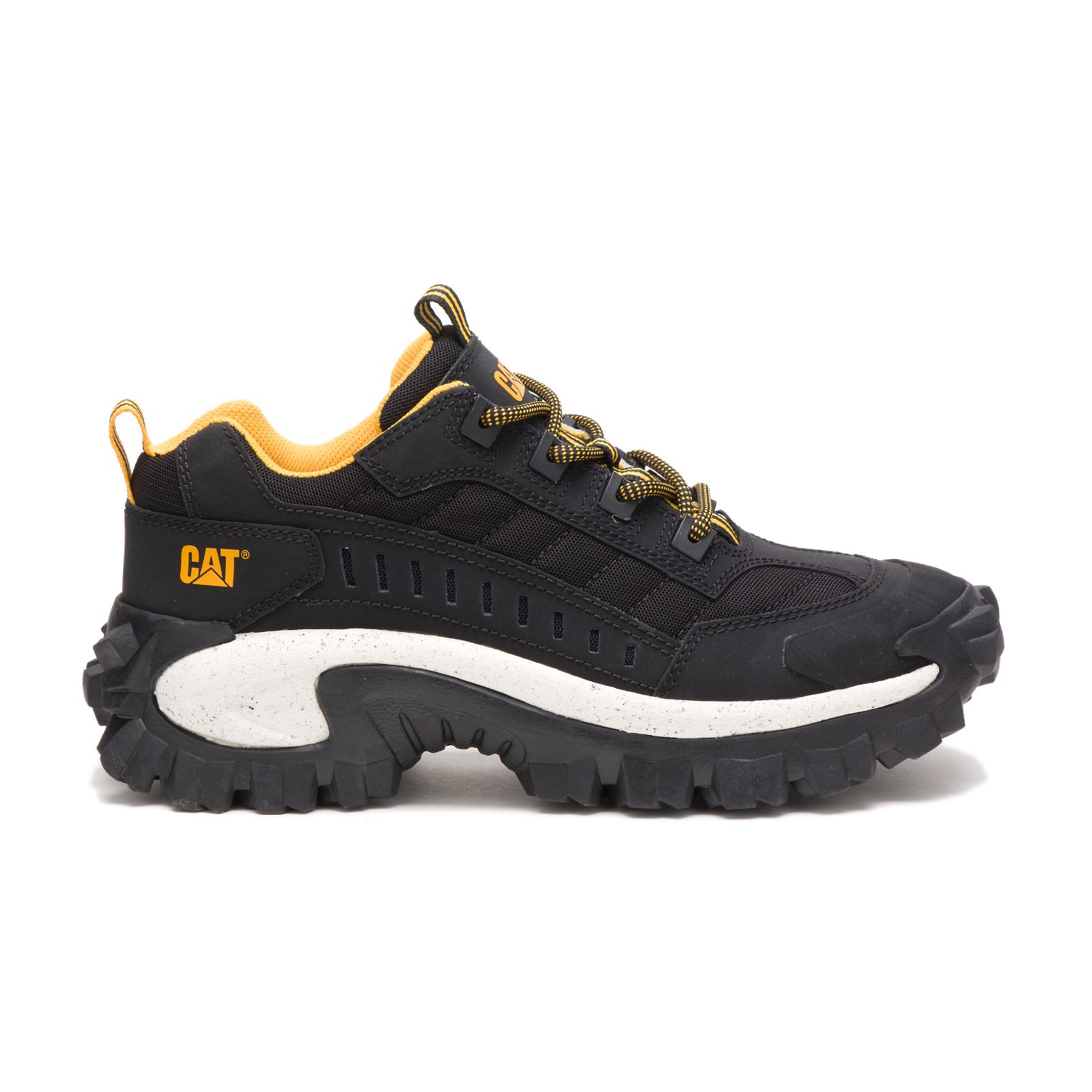 Black White Women's Caterpillar Intruder Casual Shoes | 130674VHA
