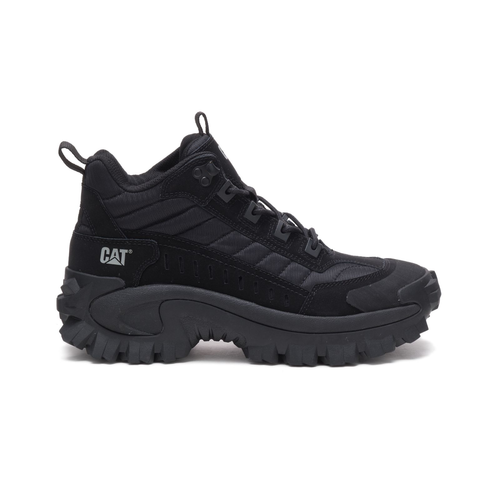 Black Women's Caterpillar Intruder Mid Sneakers | 389260PNJ