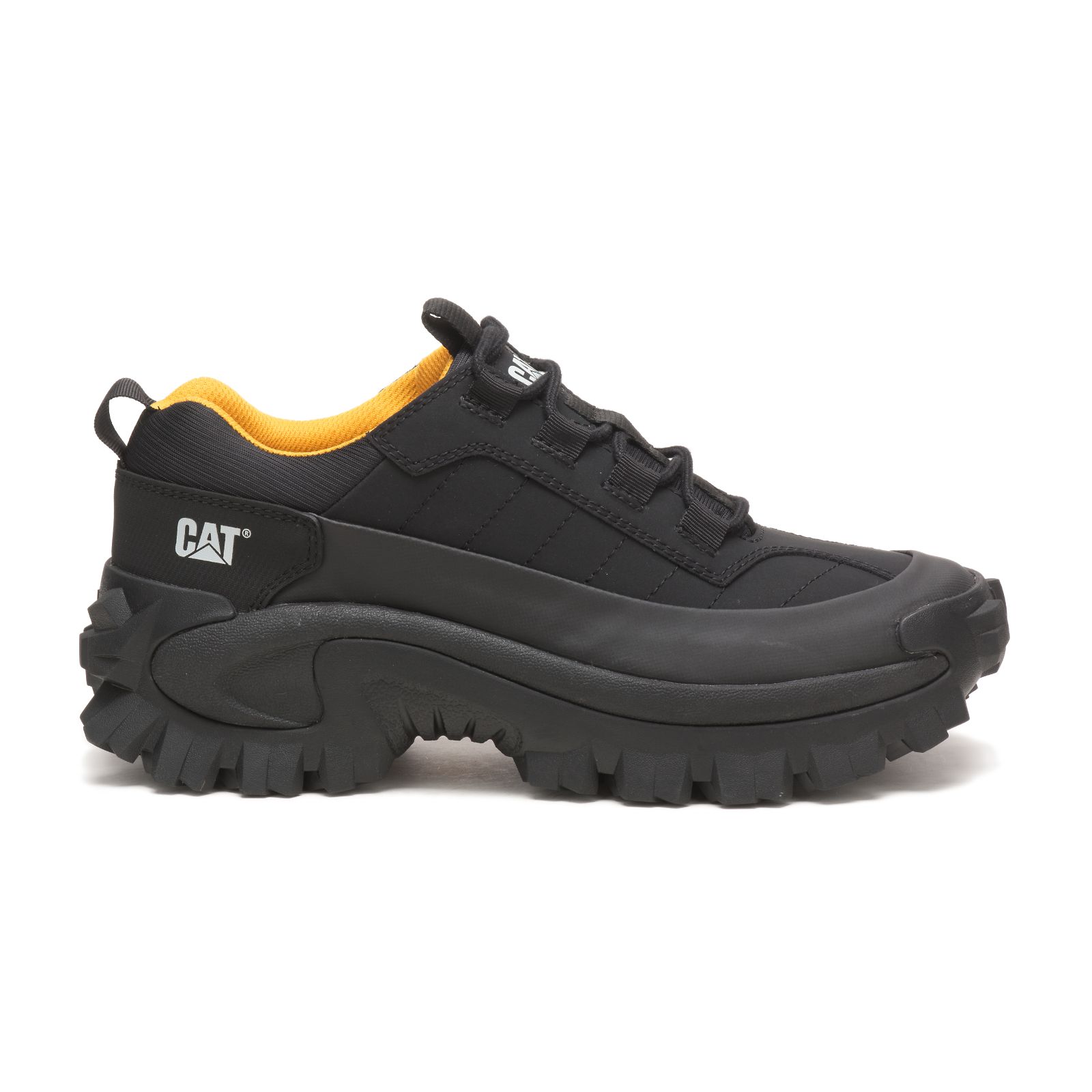 Black Women's Caterpillar Intruder Waterproof Galosh Sneakers | 296513NIG