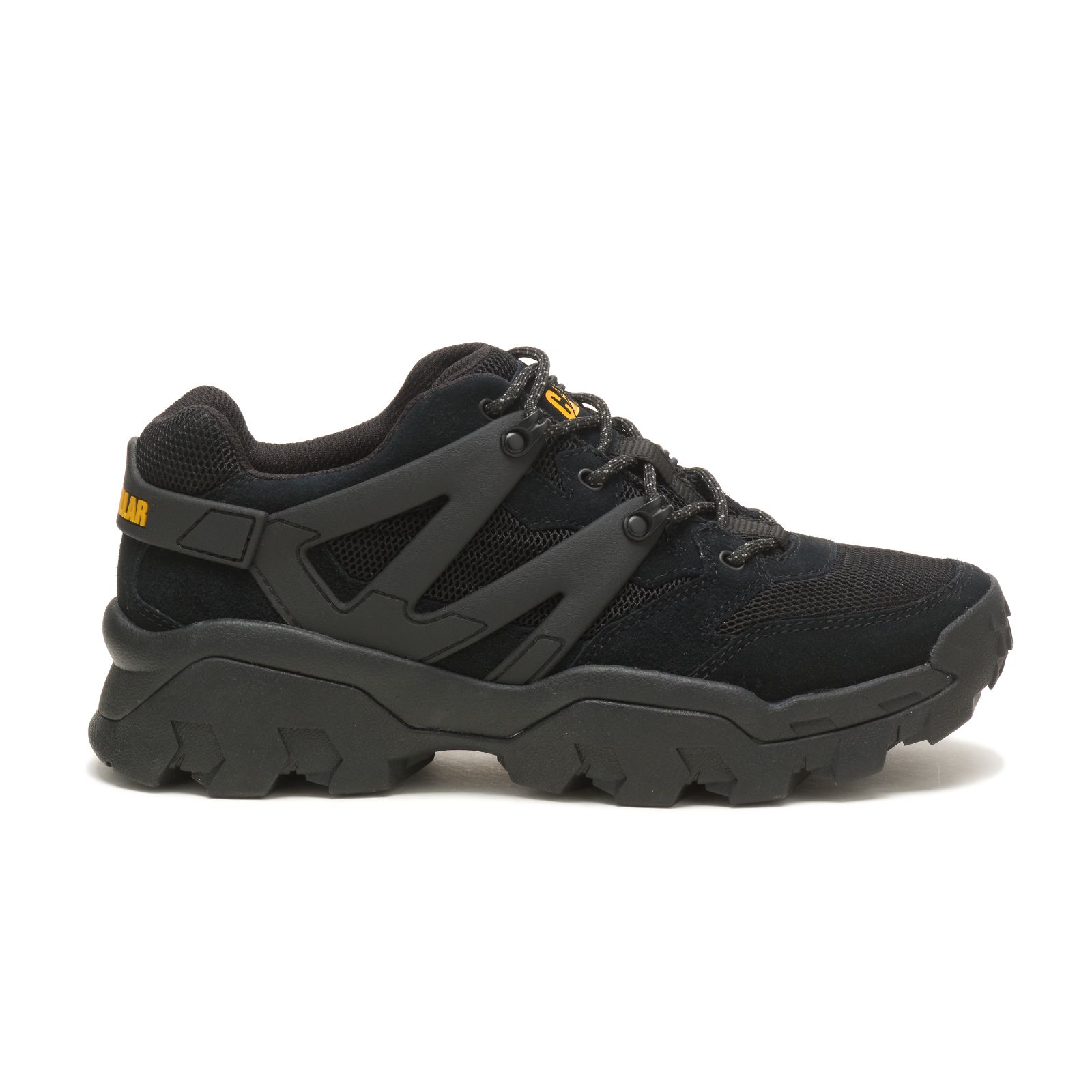 Black Women's Caterpillar Reactor Sneakers | 206345LSZ