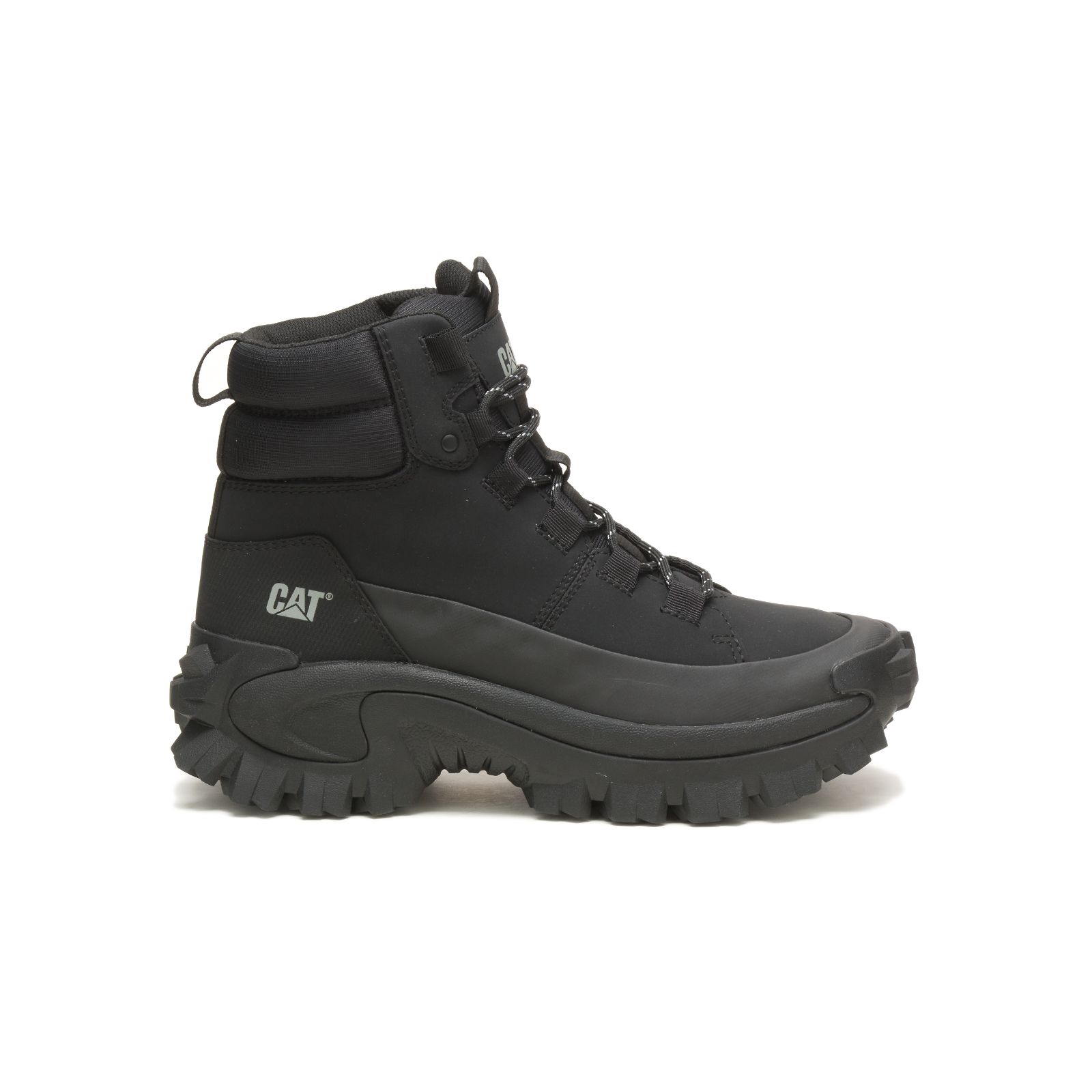 Black Women's Caterpillar Trespass Waterproof Galosh Waterproof Boots | 851976BME