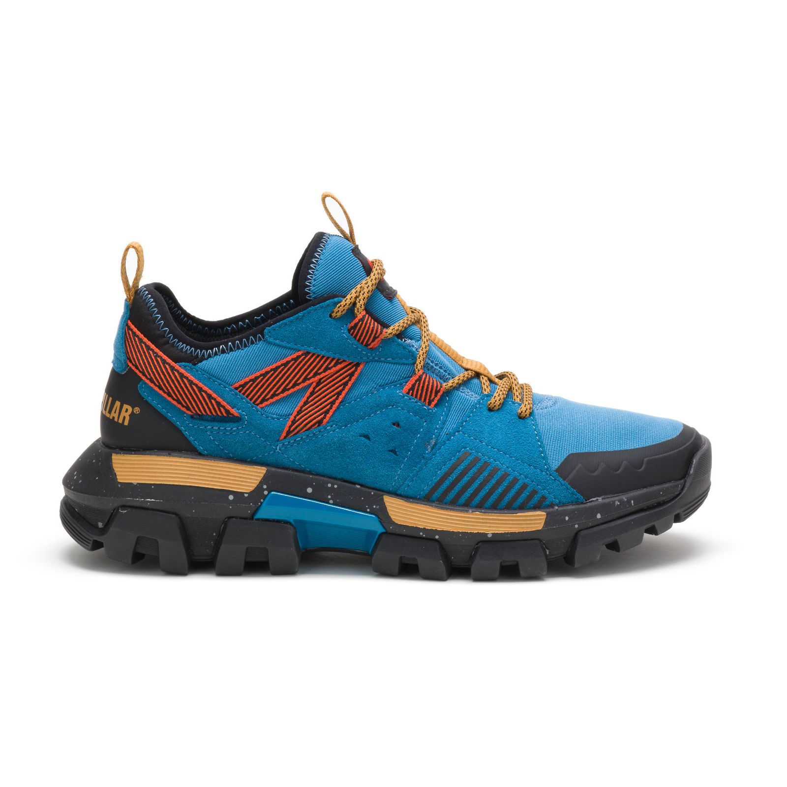Blue/Black Women's Caterpillar Raider Sport Sneakers | 429160FTE