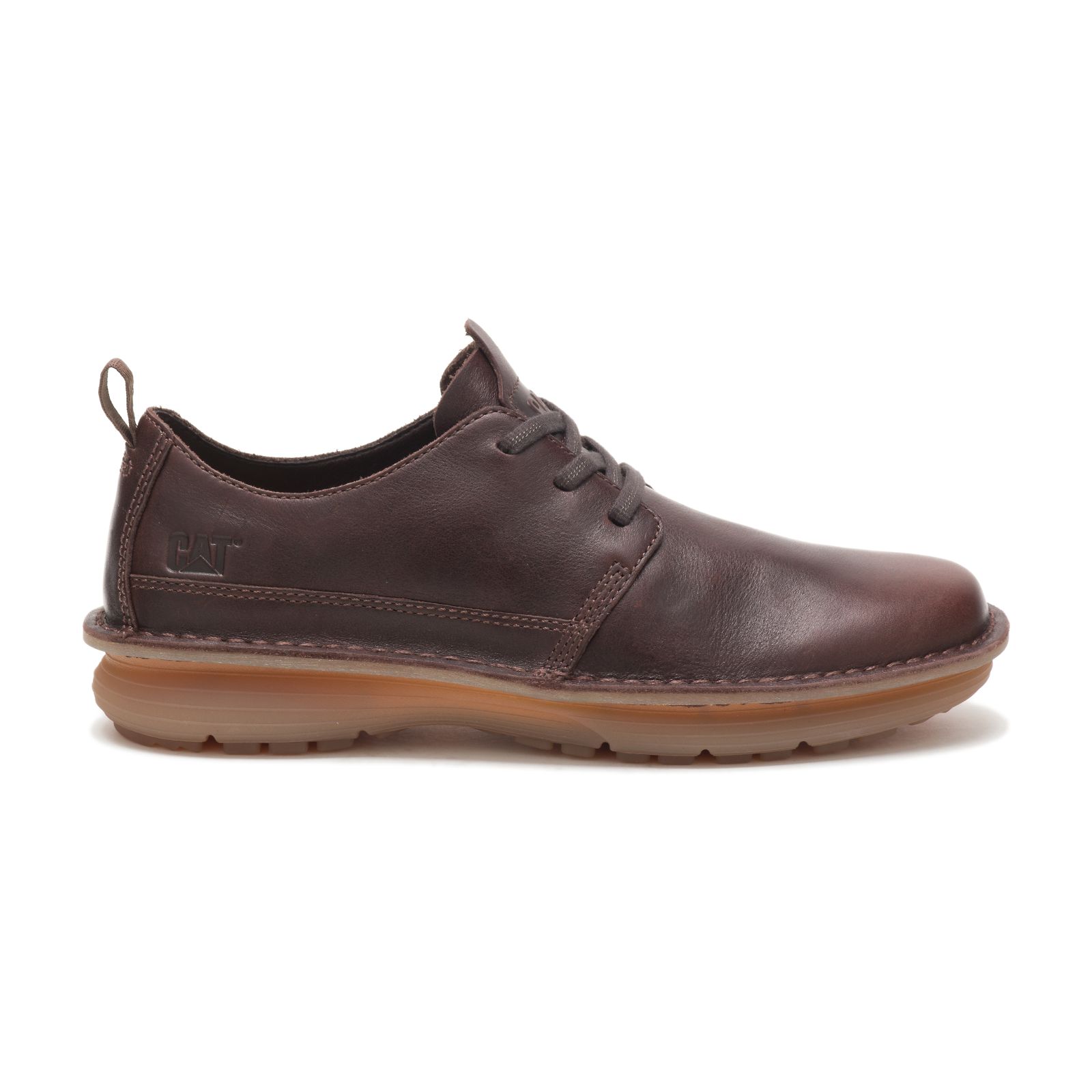 Brown Men's Caterpillar Quartz Casual Shoes | 029751CMO