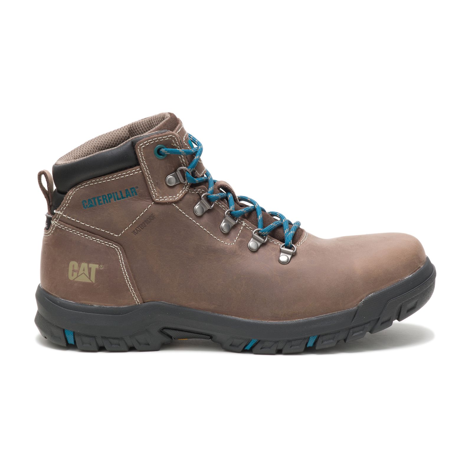 Brown Women's Caterpillar Mae Steel Toe Waterproof Work Boots | 650983ZAP