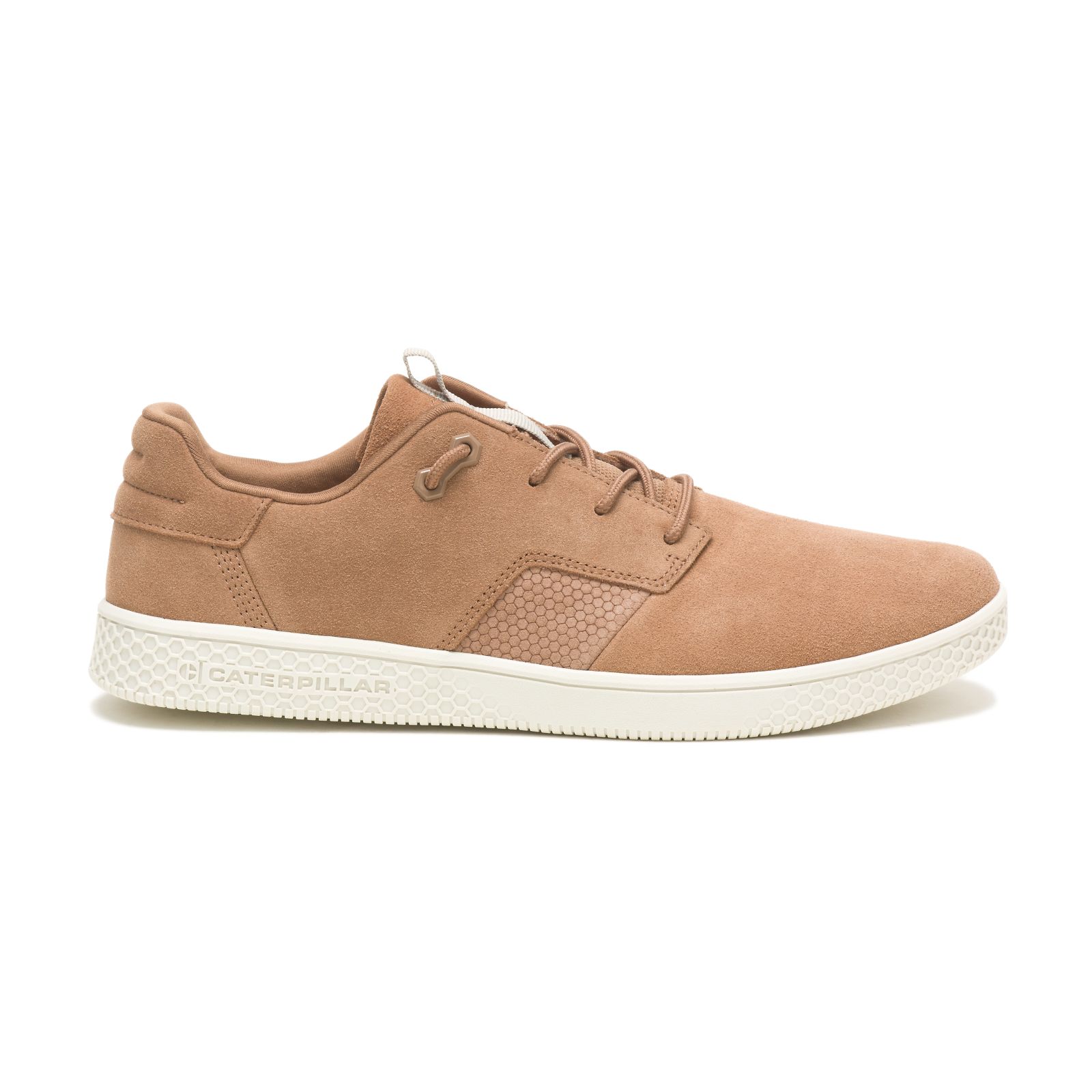 Brown/white Women's Caterpillar Code Pause Sneakers | 935702AXO
