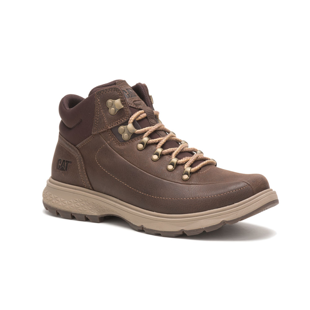 Chocolate Men's Caterpillar Forerunner Work Boots | 745918AIR