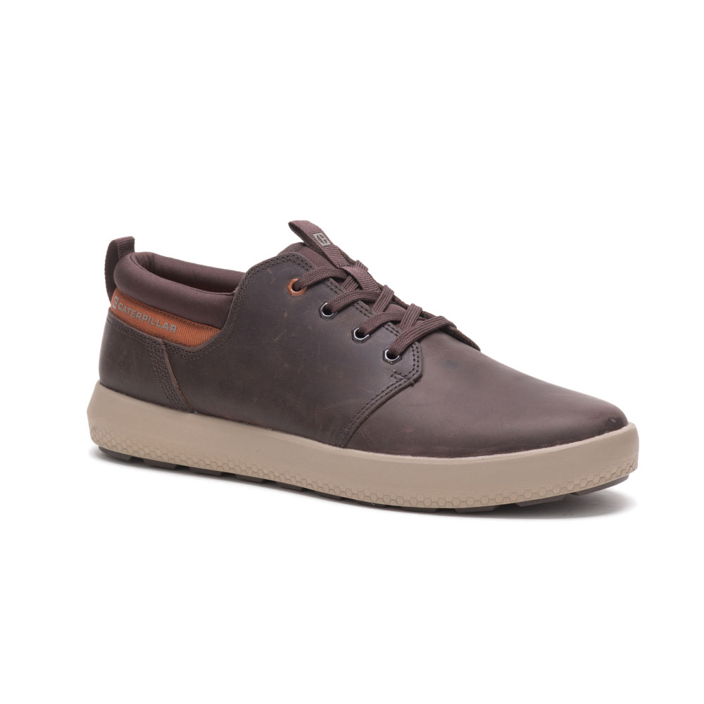 Coffee Men's Caterpillar Proxy Lace Lace Up Shoes | 816420IFY