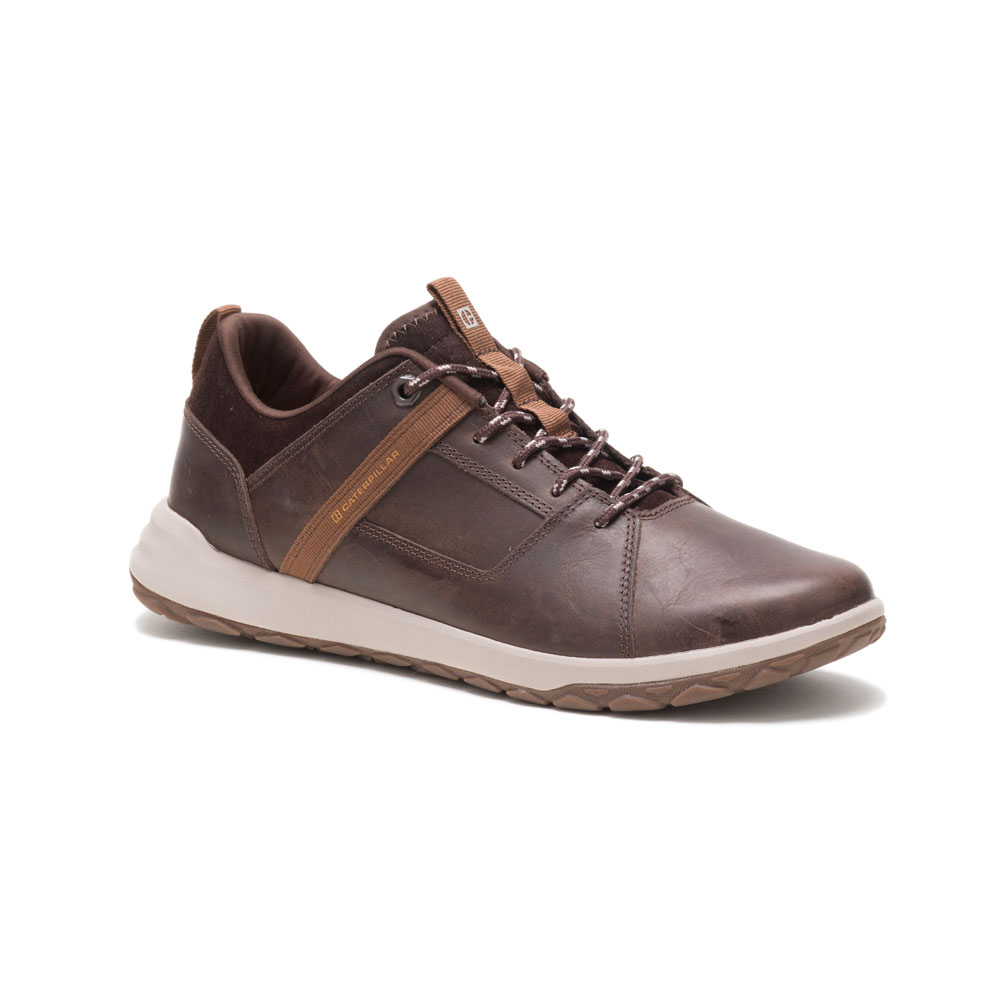 Coffee Men's Caterpillar Quest Mod Casual Shoes | 539147ELR