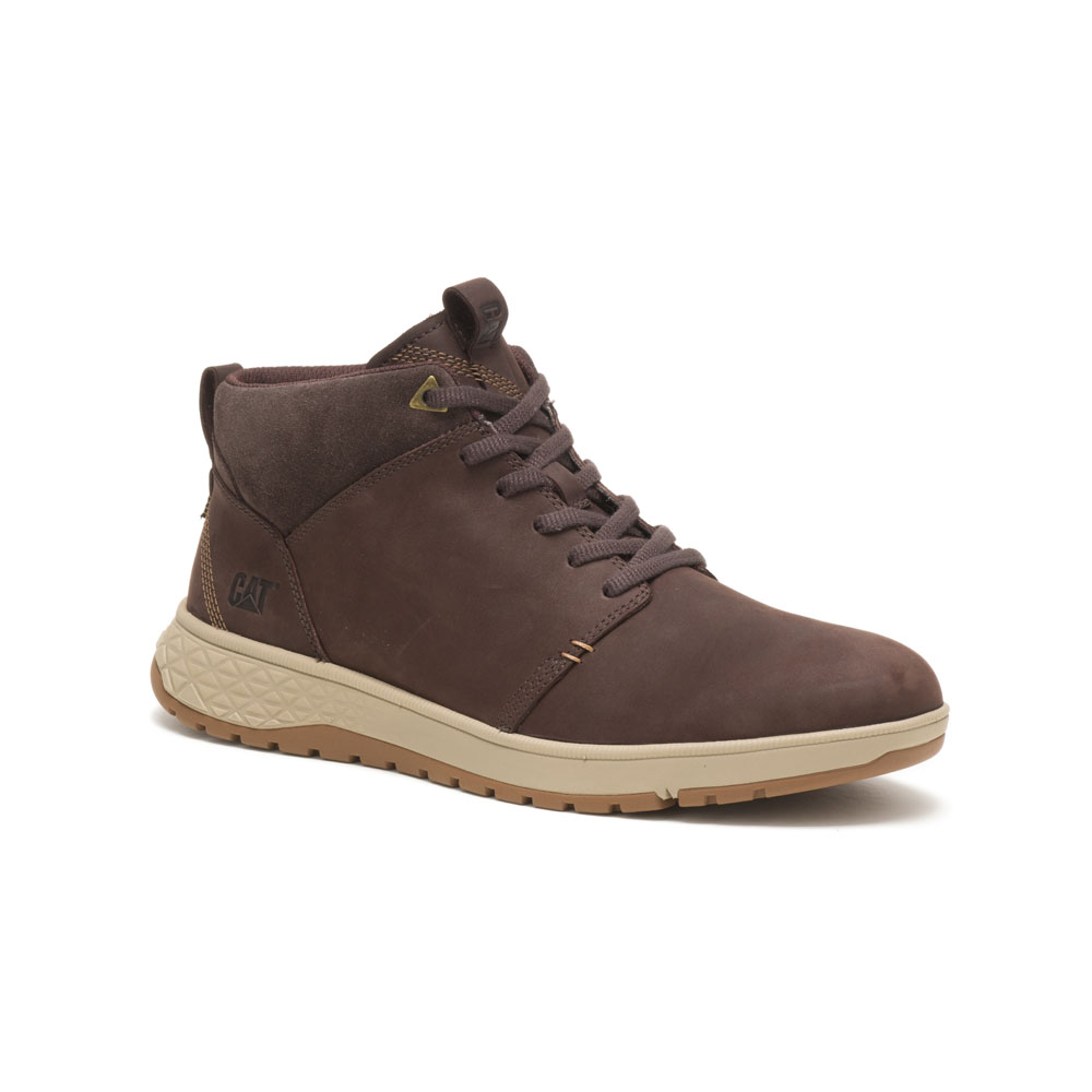 Coffee Men's Caterpillar Zeke Sneakers | 659720FHE