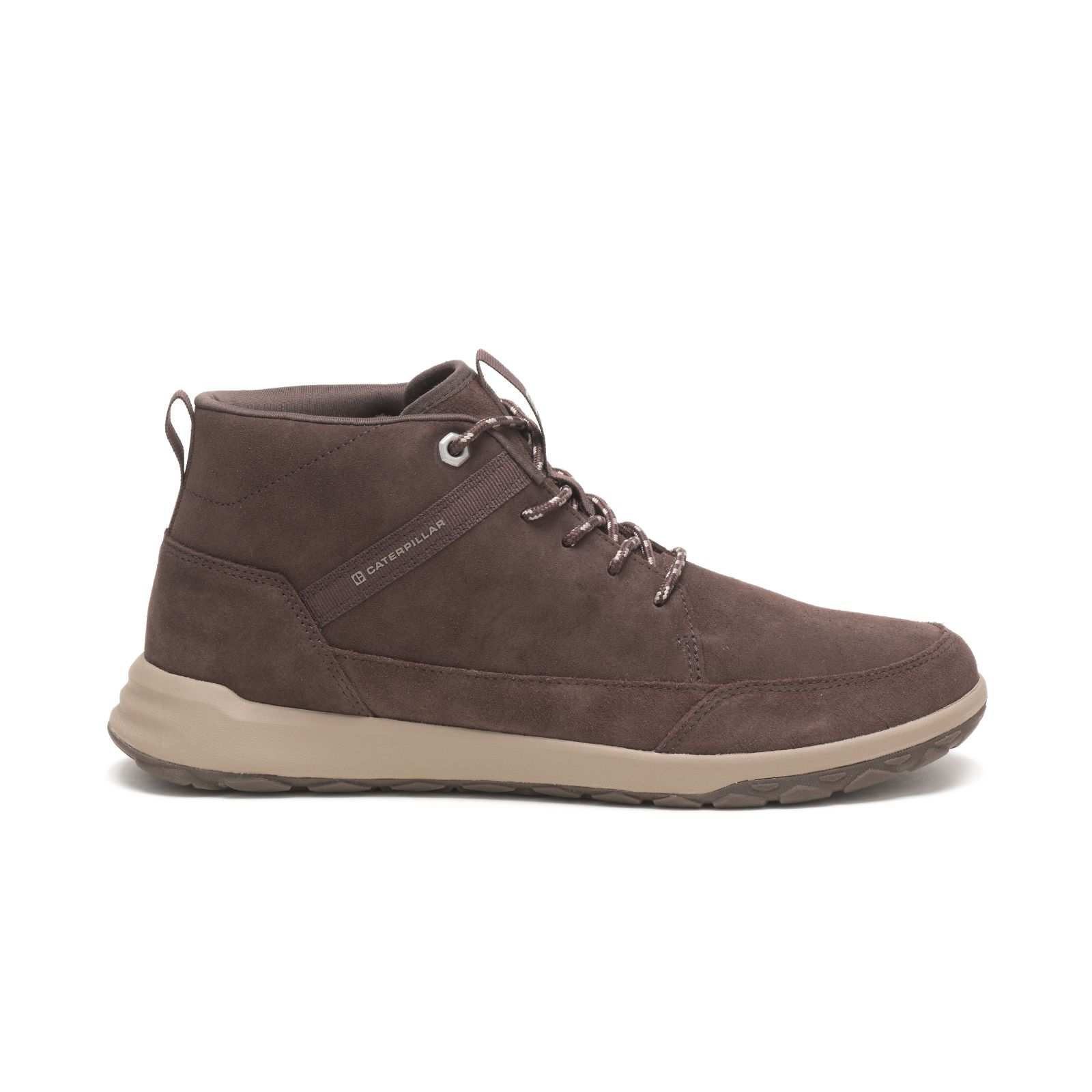 Coffee Women's Caterpillar Code Quest Mid Sneakers | 932178RXS