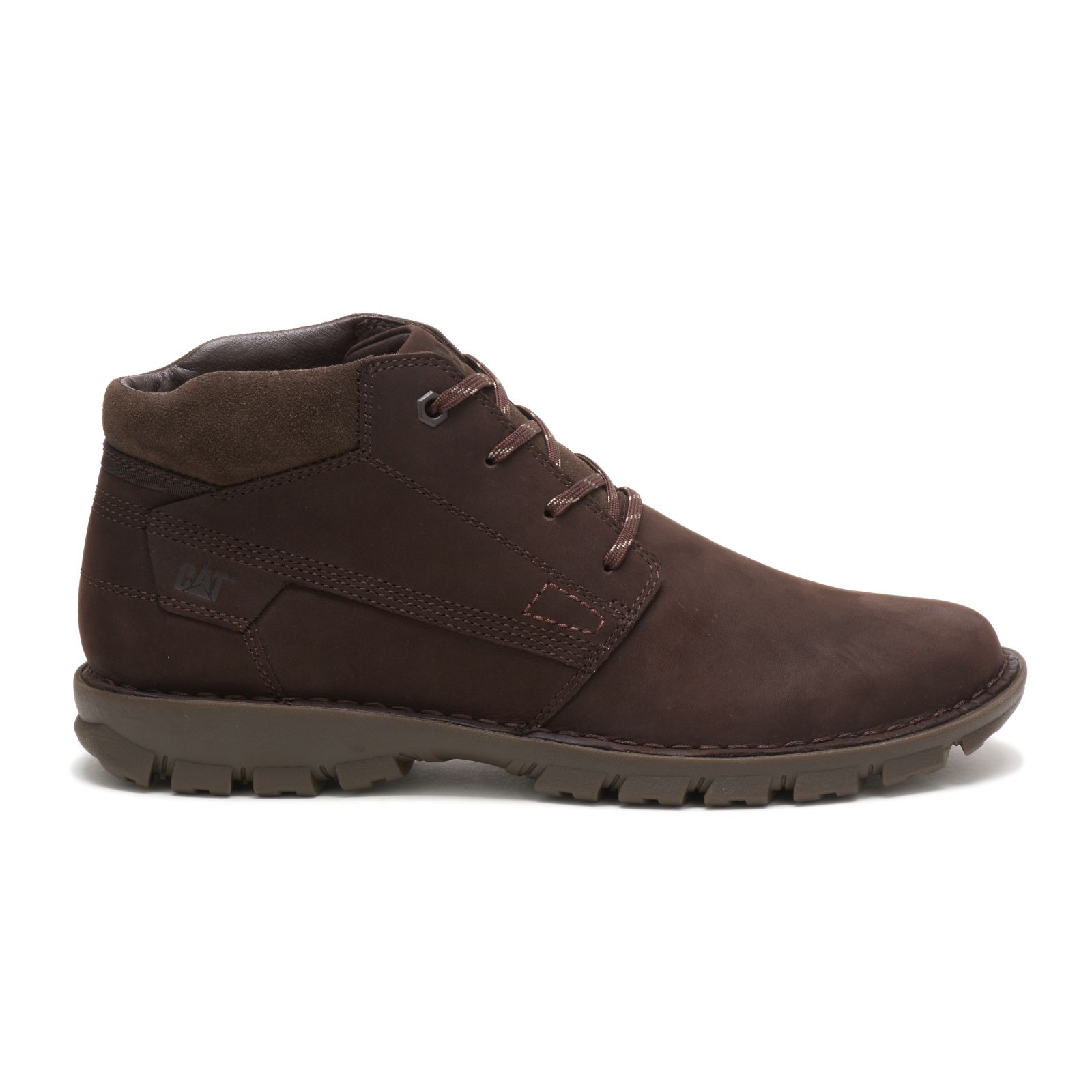 Dark Brown Men's Caterpillar Convert Casual Boots | 052481ELK