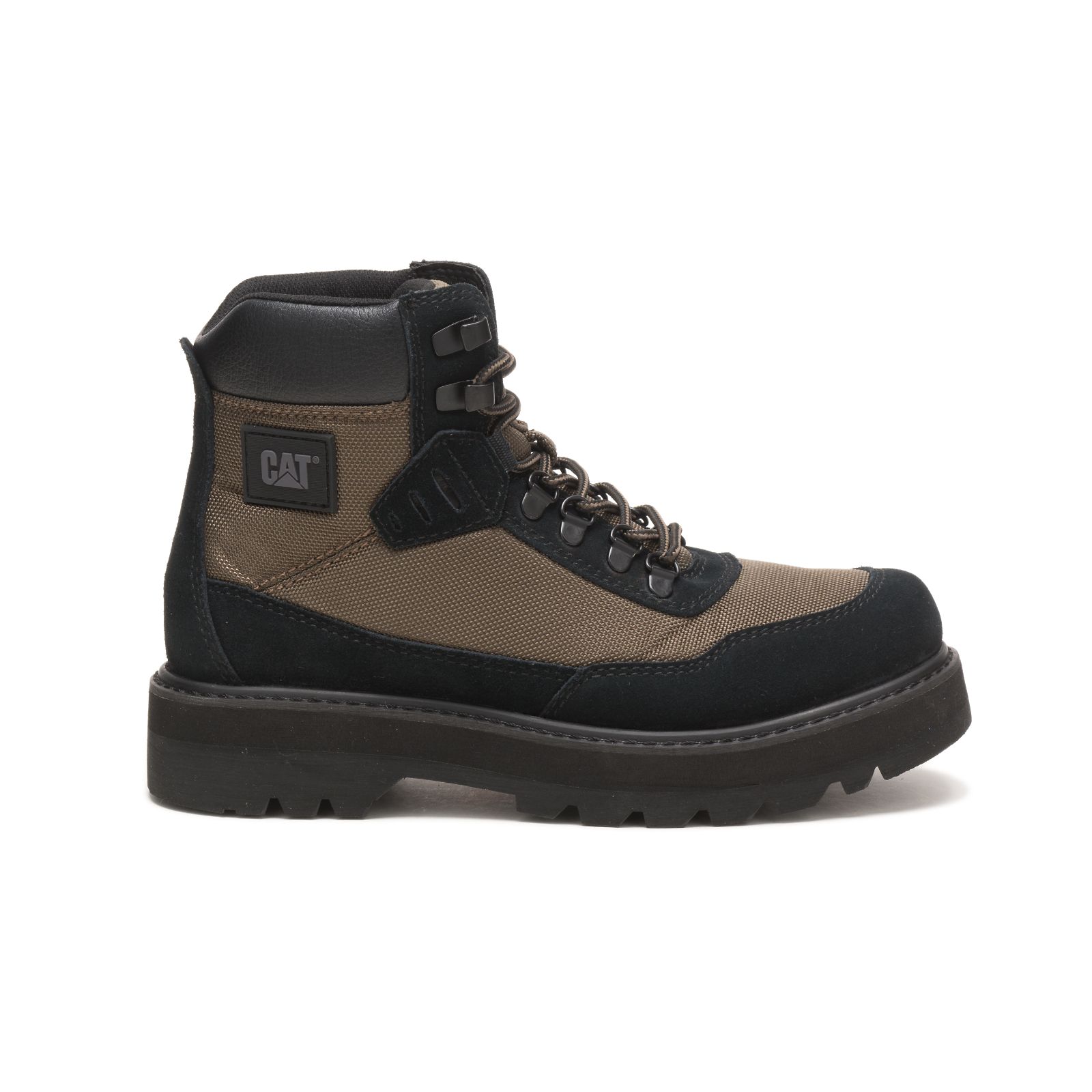 Dark Olive/Black Women's Caterpillar Conquer 2.0 Casual Boots | 670198RVT