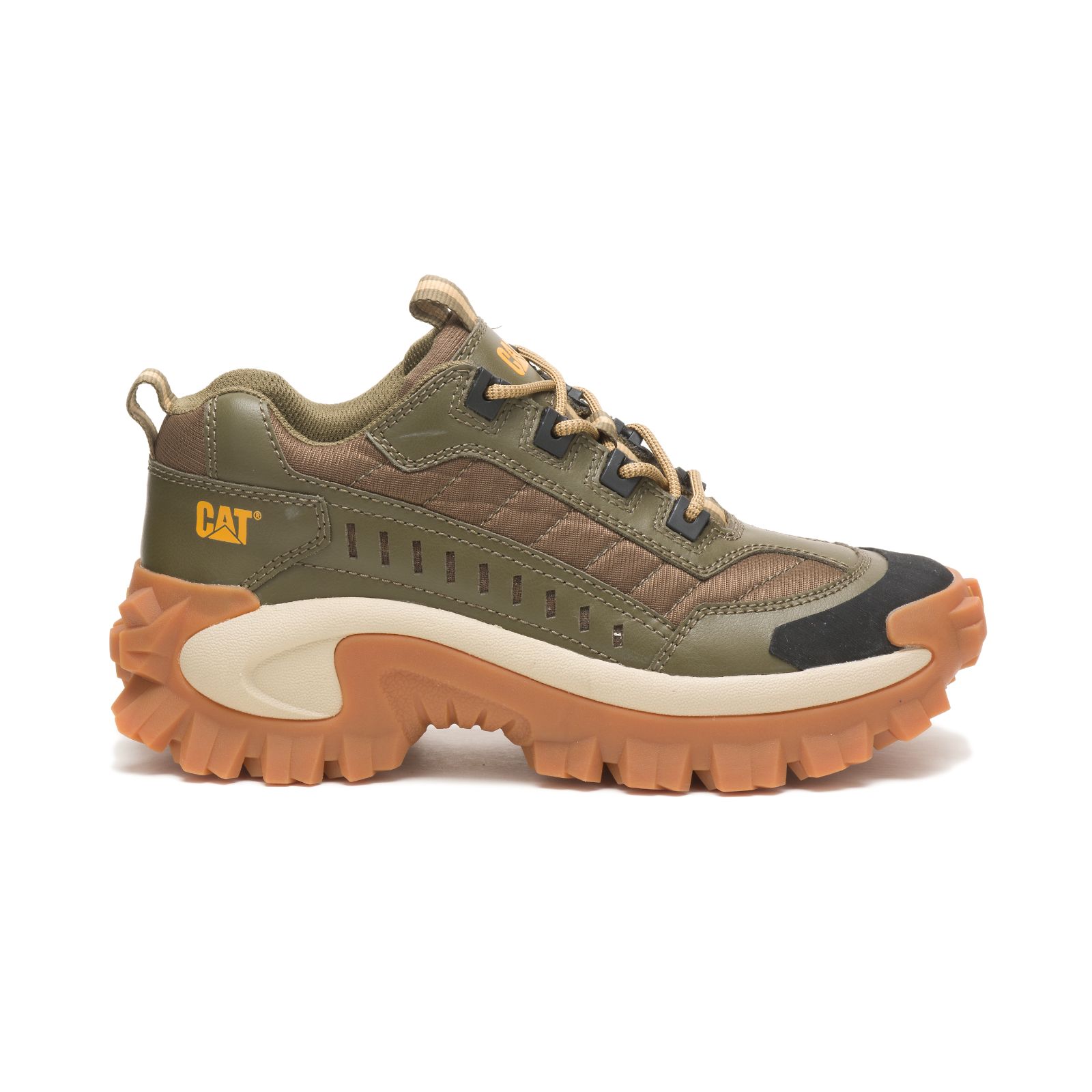 Dark Olive Women's Caterpillar Intruder Casual Shoes | 240179WGC