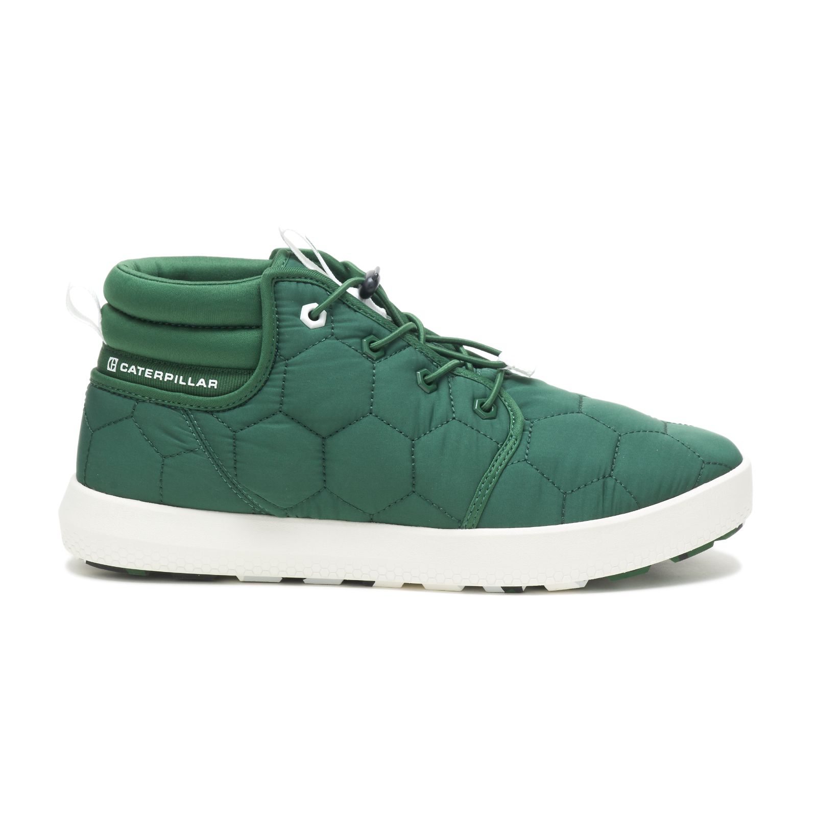 Green Men's Caterpillar Code Scout Mid Sneakers | 639847YBS