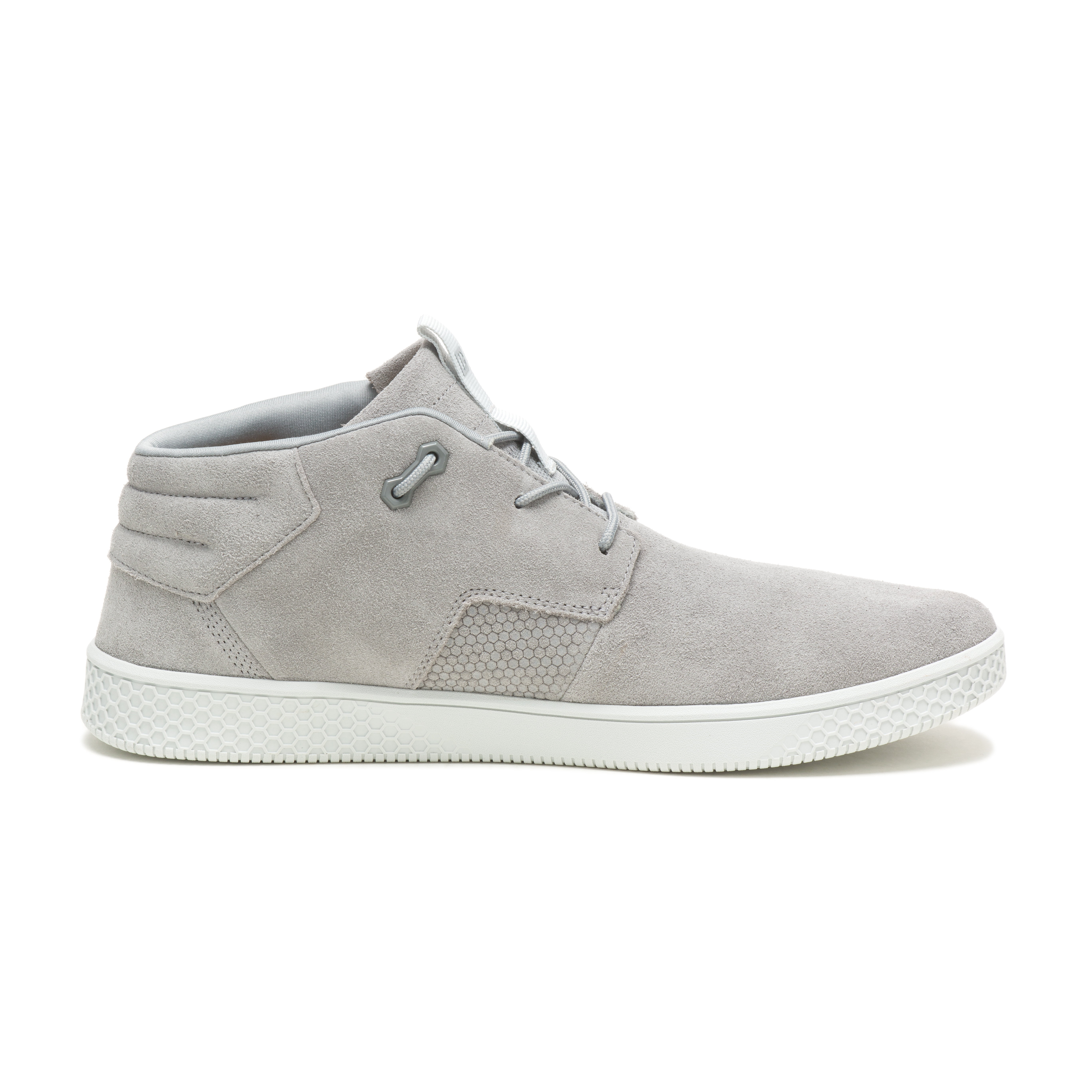 Grey Men's Caterpillar Pause Mid Casual Shoes | 196783EFN
