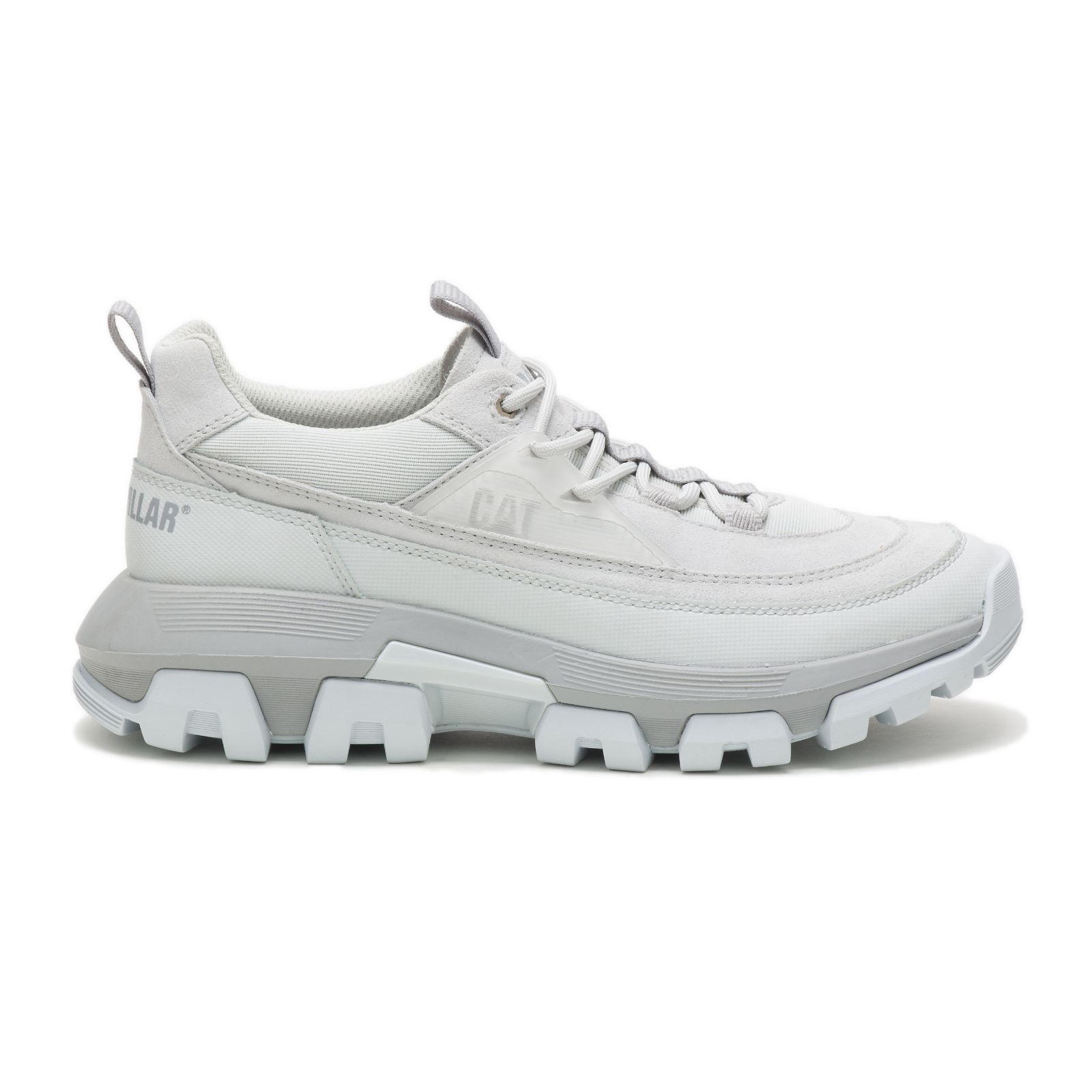 Grey Men's Caterpillar Raider Lace Sneakers | 240578IXE