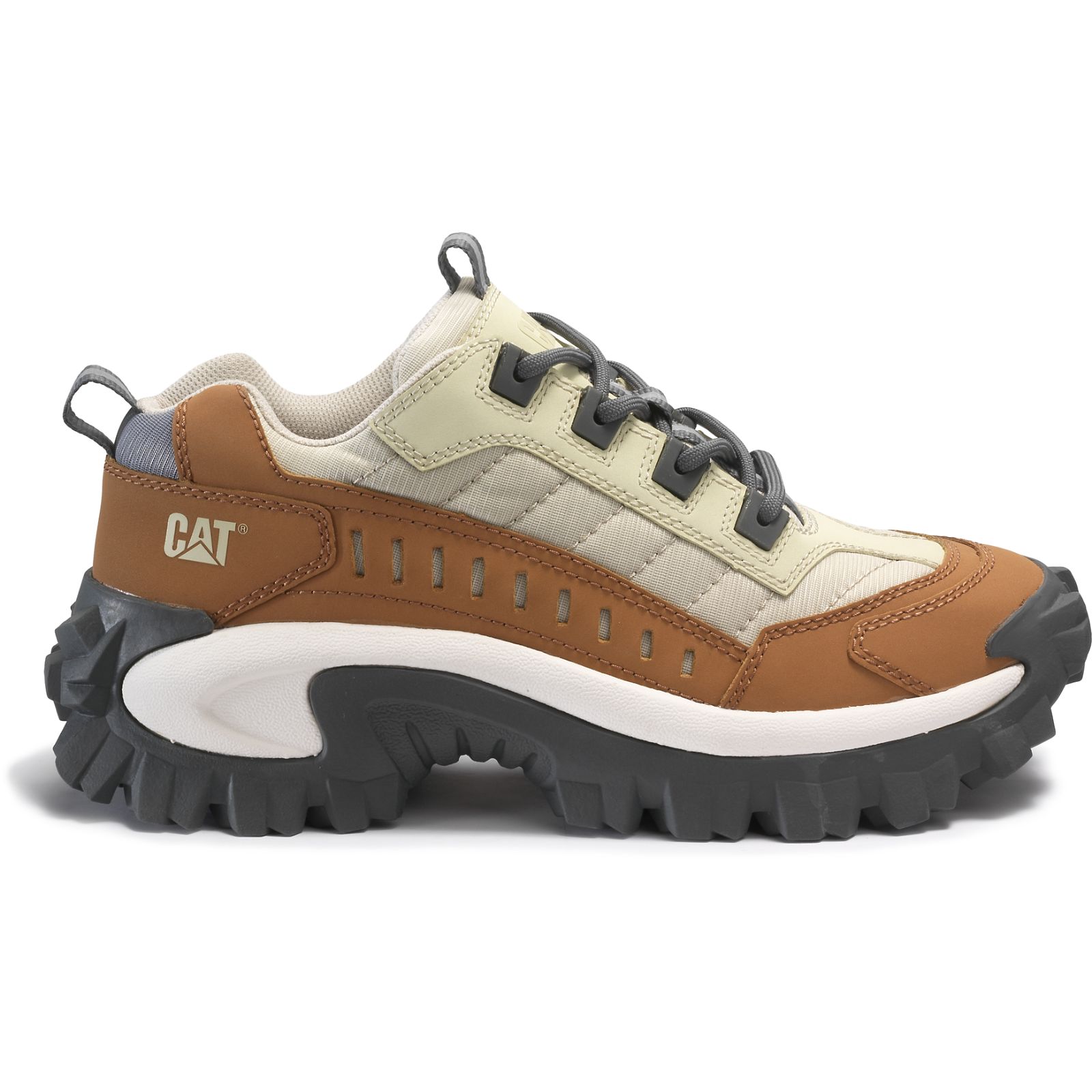 Grey Women's Caterpillar Intruder Casual Shoes | 873645UYK