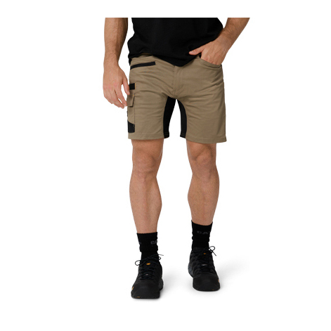 Khaki Men's Caterpillar Elite Operator Work Shorts | 205841YIS