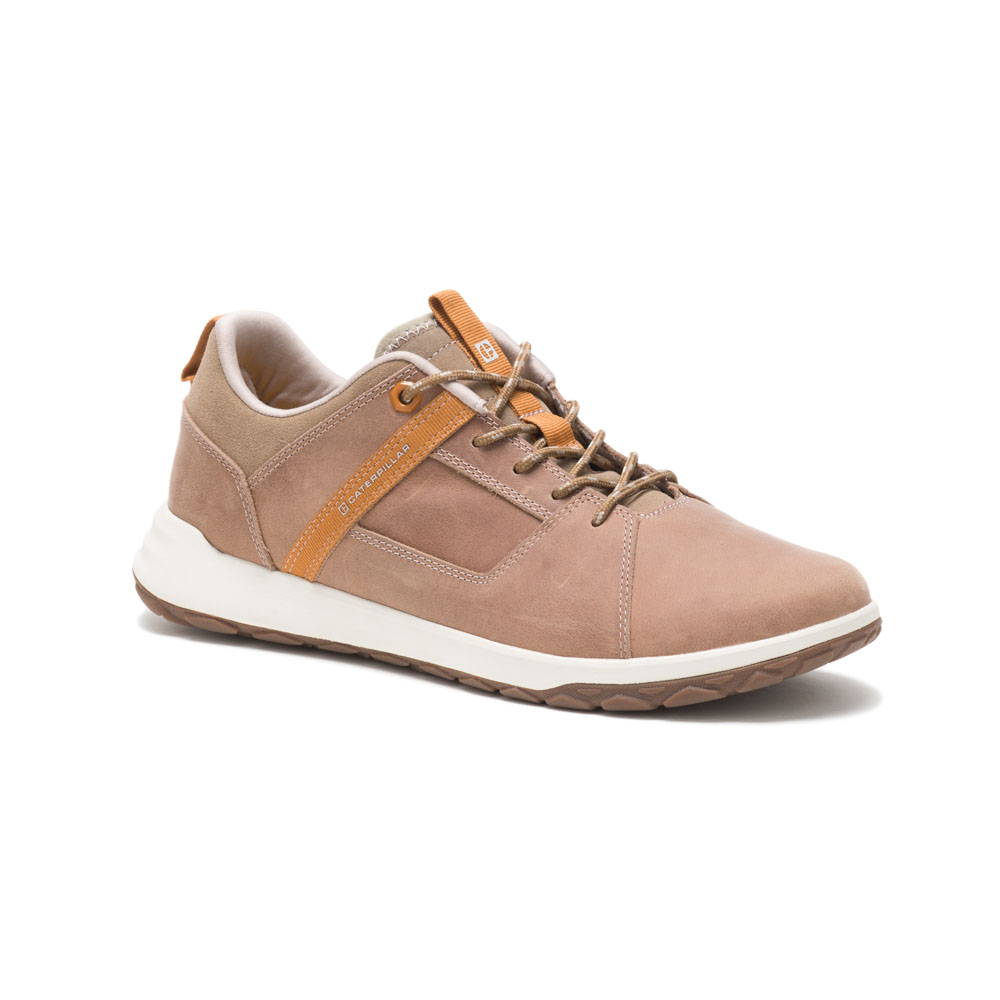 Khaki Men's Caterpillar Quest Mod Casual Shoes | 502698EMC