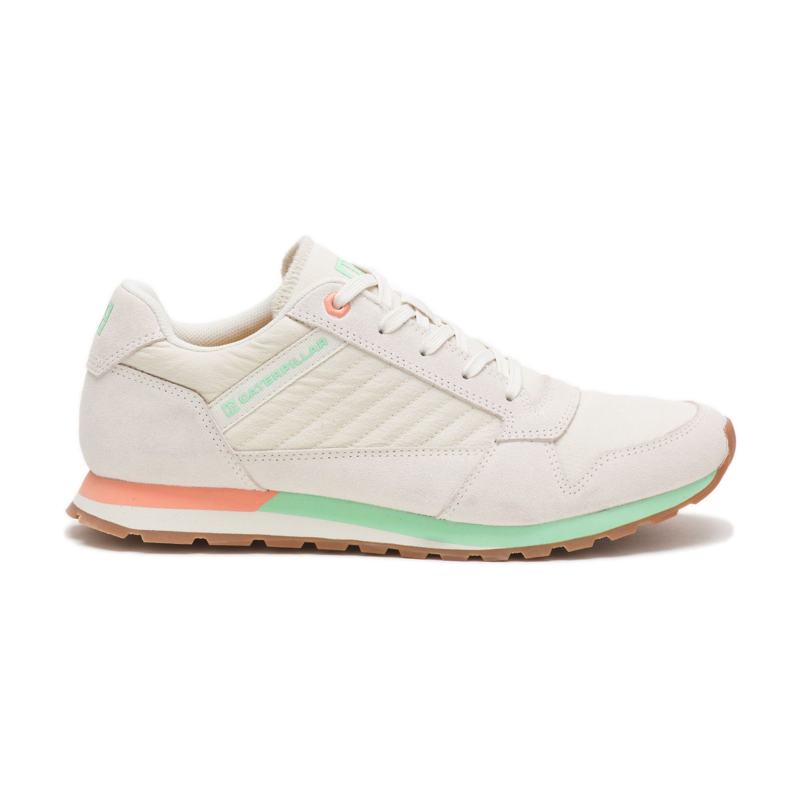 Light Grey/Green Grey Women's Caterpillar Code Ventura Sneakers | 187940MGC