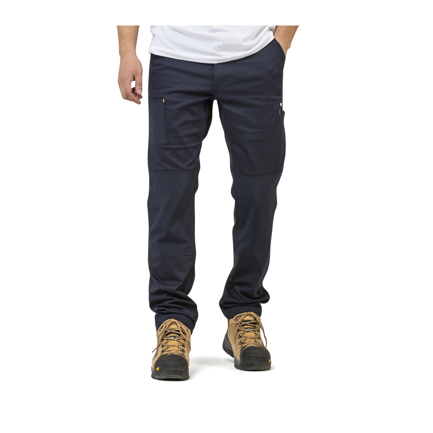 Navy Men's Caterpillar Machine Pants | 936021WPL