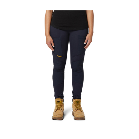 Navy Women's Caterpillar Work Stretch Work Pants | 906312QHB
