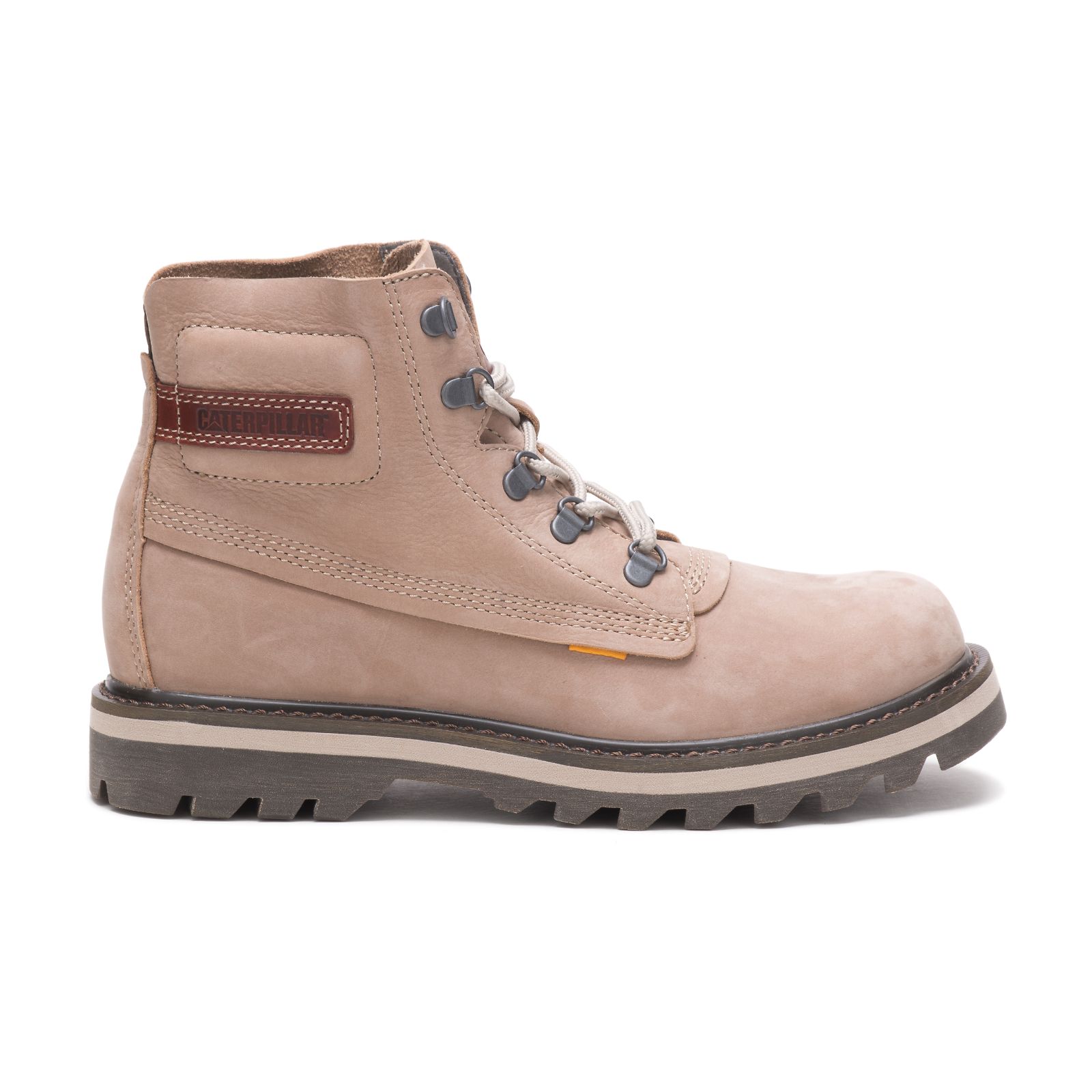 Pink Brown Men's Caterpillar Rework Casual Boots | 482056NRE