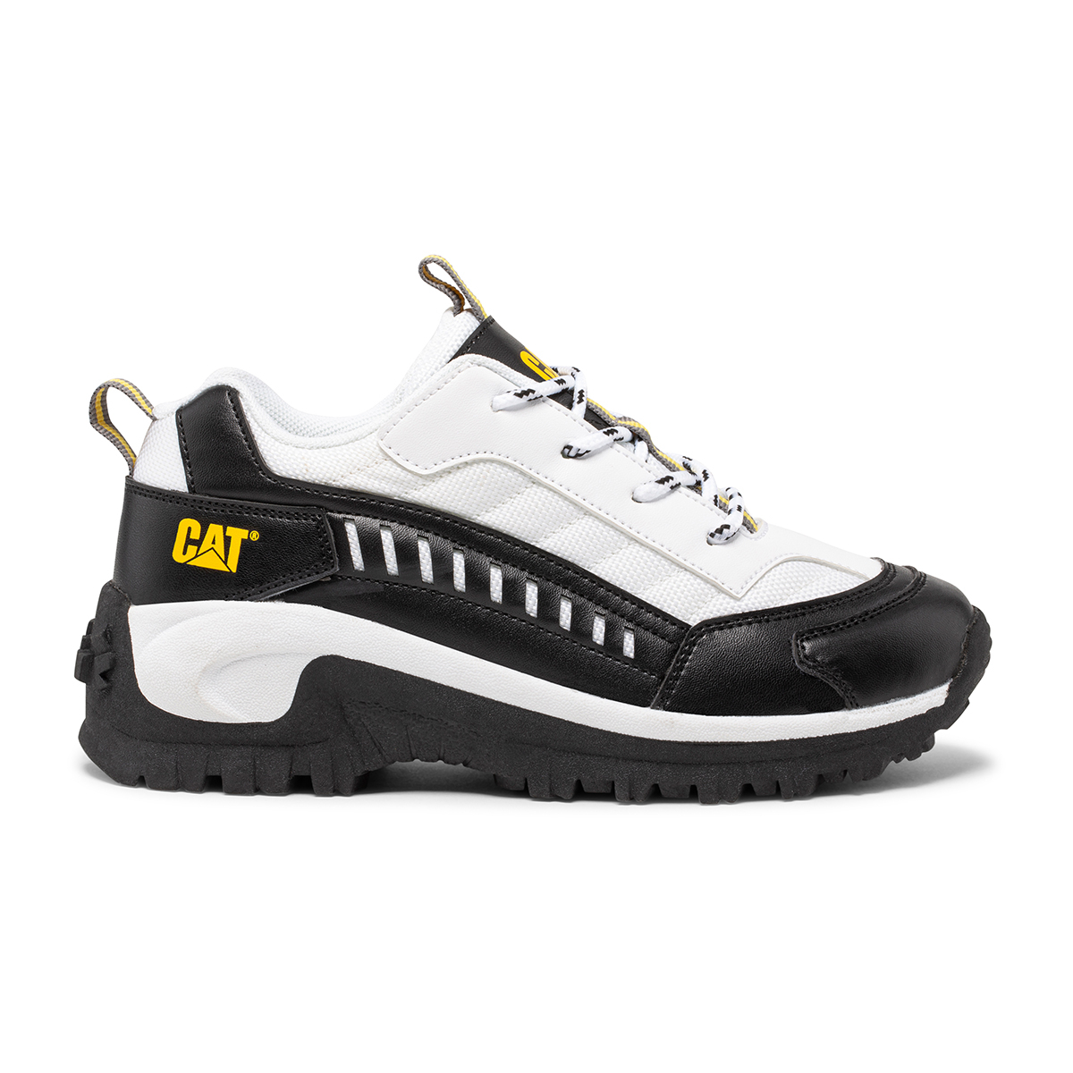 White/Black Kids' Caterpillar Intruder Sneakers | 183506JPG