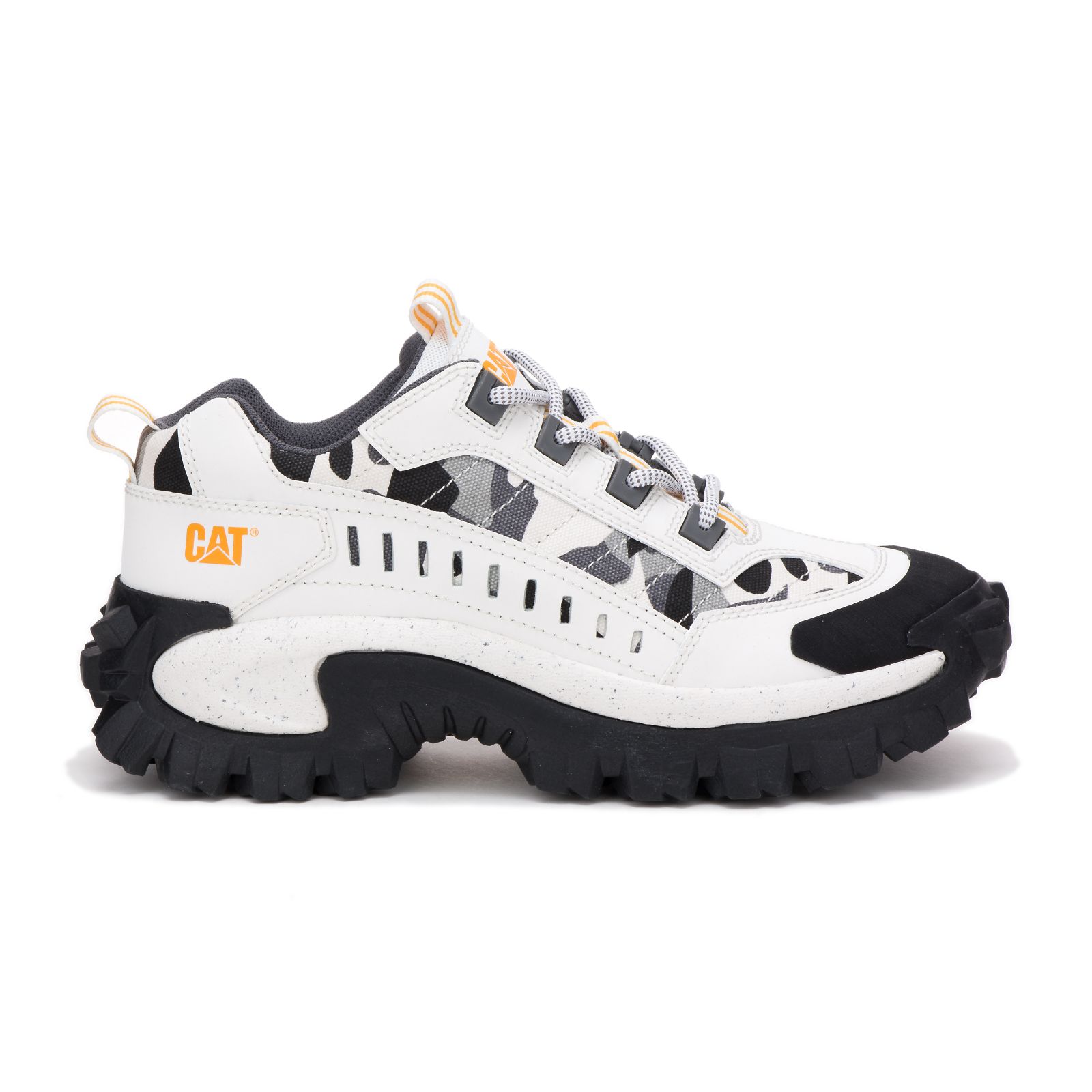 White Men's Caterpillar Intruder Casual Shoes | 918074QUN