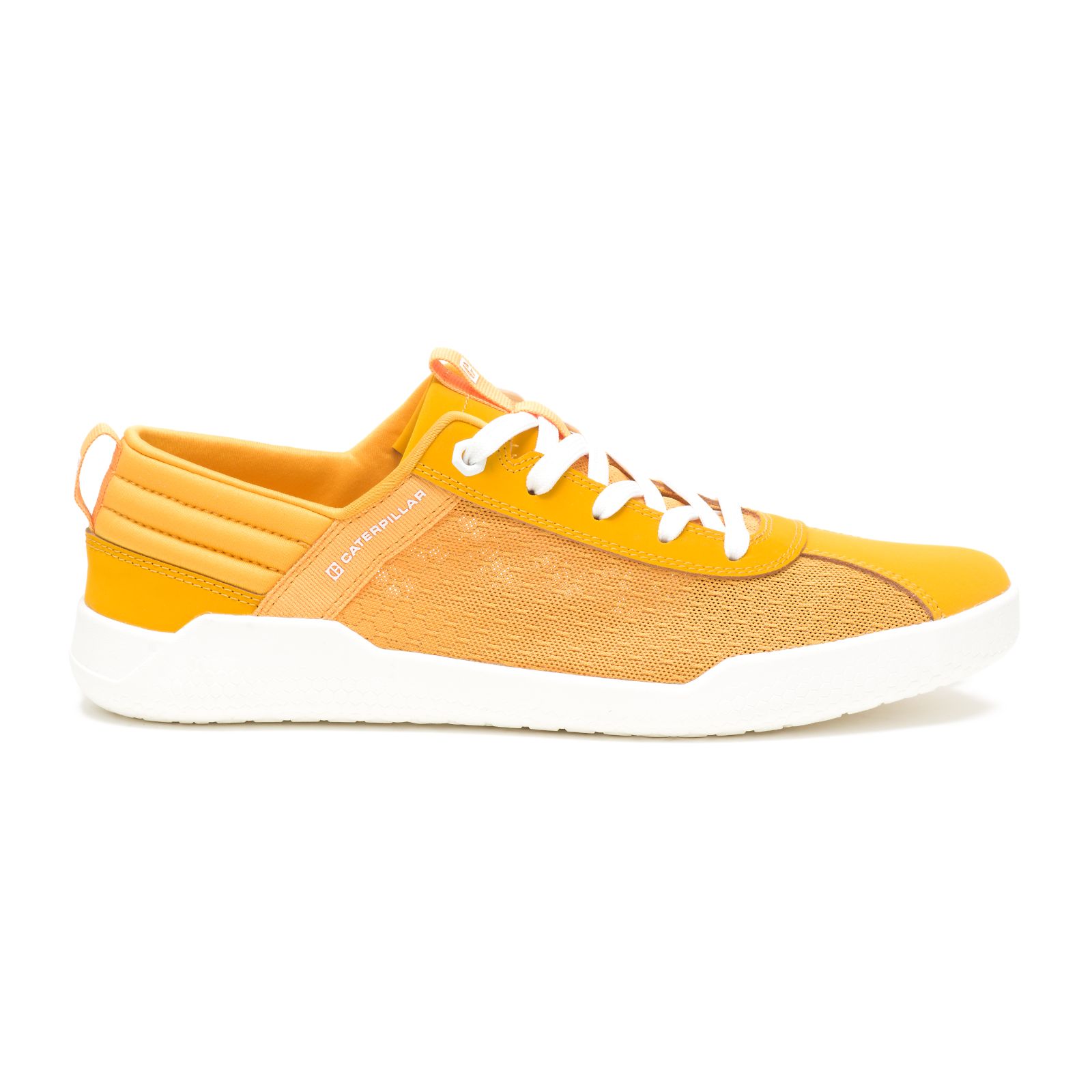 Yellow Men's Caterpillar Code Hex Vent Sneakers | 234768JLU