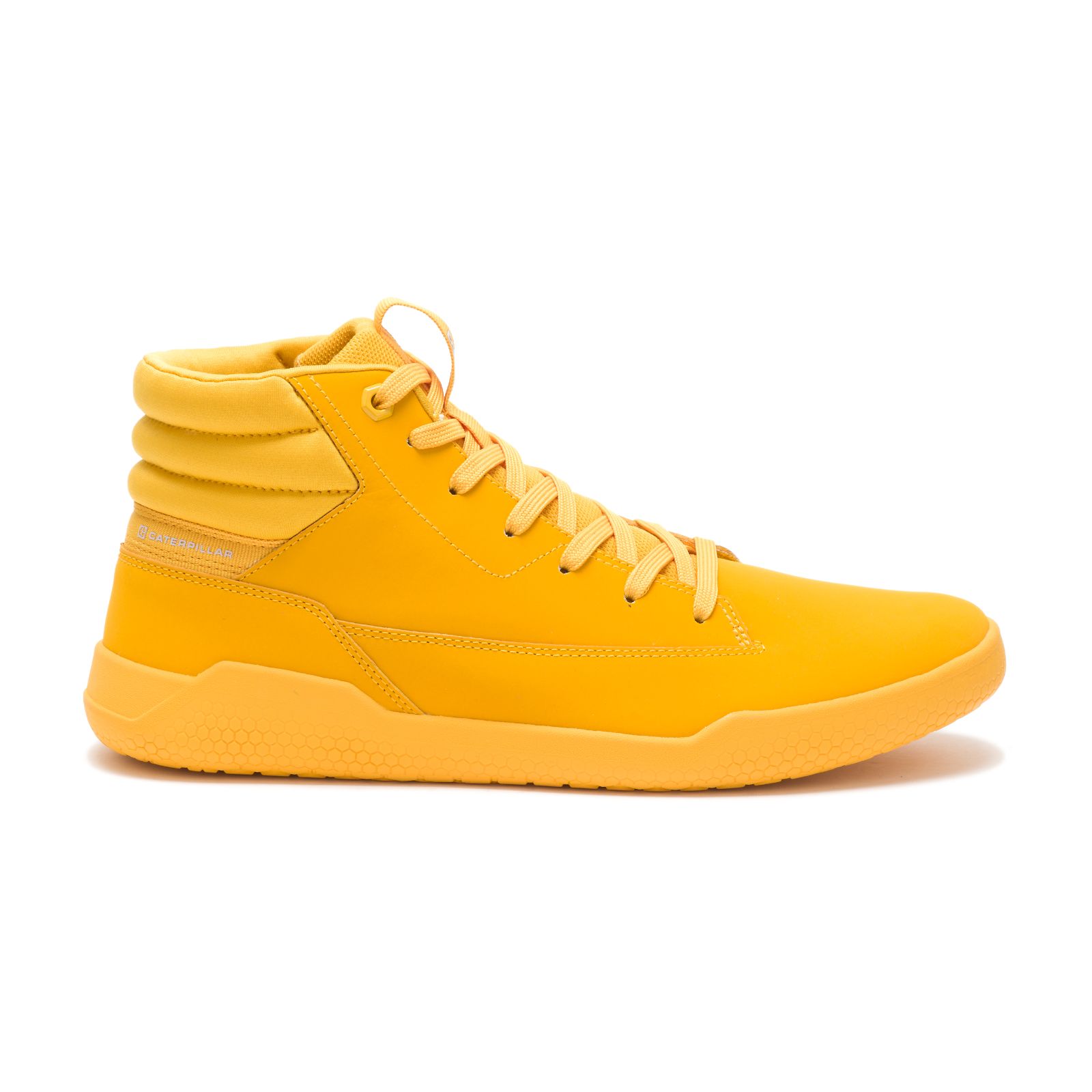 Yellow Women's Caterpillar Code Hex Hi Sneakers | 743518HIB